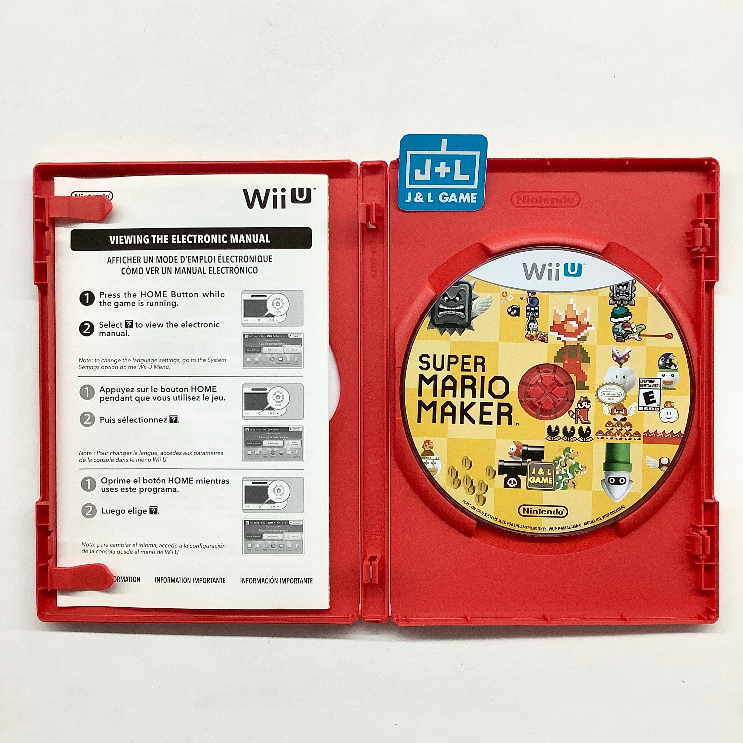 Super Mario Maker - Nintendo Wii U [Pre-Owned] Video Games Nintendo   