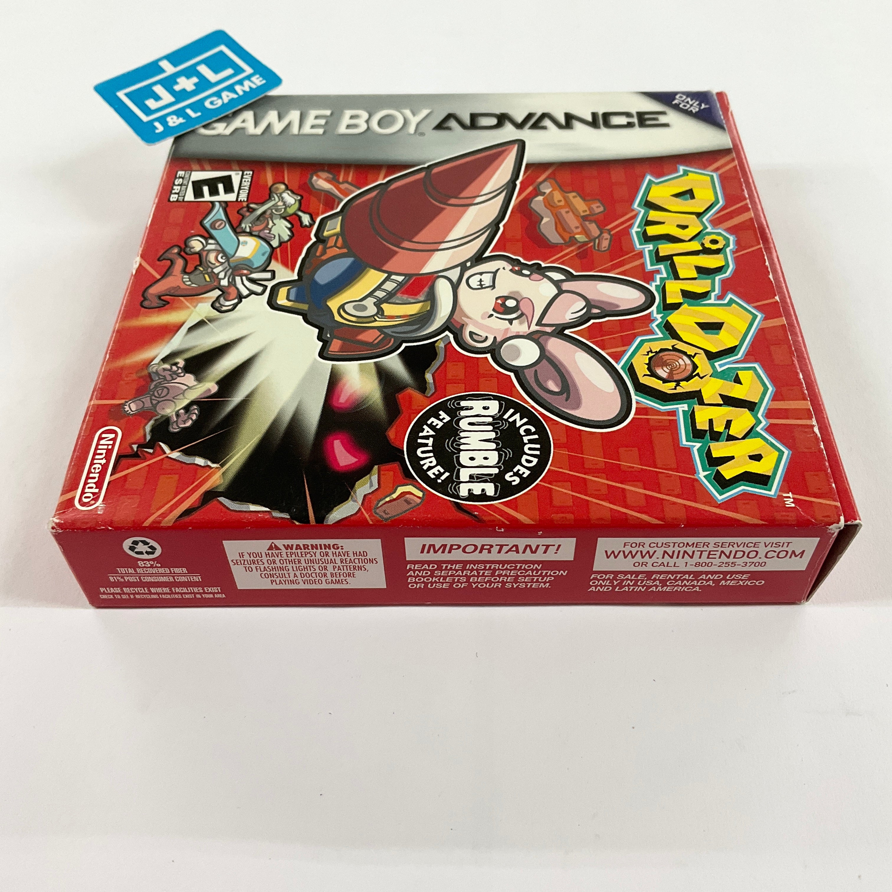 Drill Dozer - (GBA) Game Boy Advance [Pre-Owned] Video Games Nintendo   