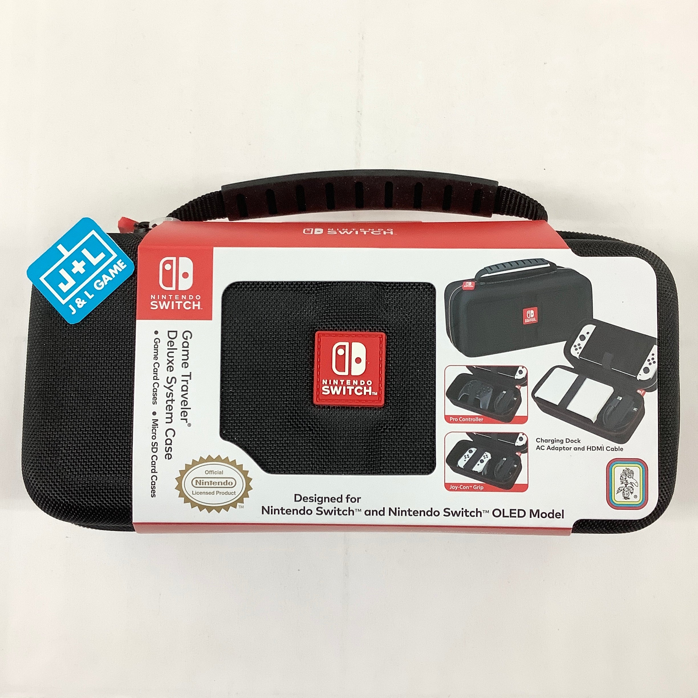 RDS Industries Deluxe System Case (Black) - (NSW) Nintendo Switch Accessories RDS Industries   