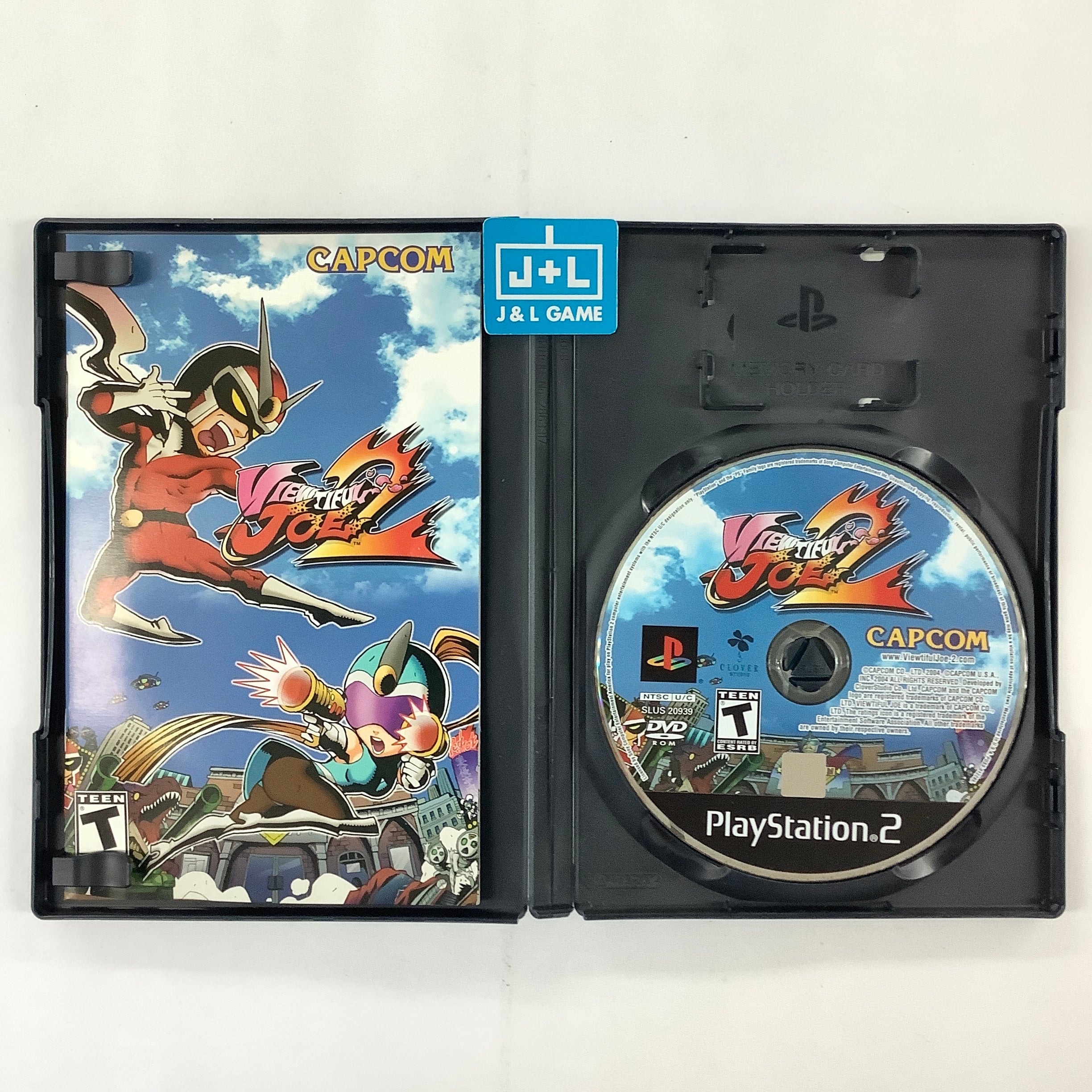 Viewtiful Joe 2 - (PS2) PlayStation 2 [Pre-Owned] Video Games Capcom   