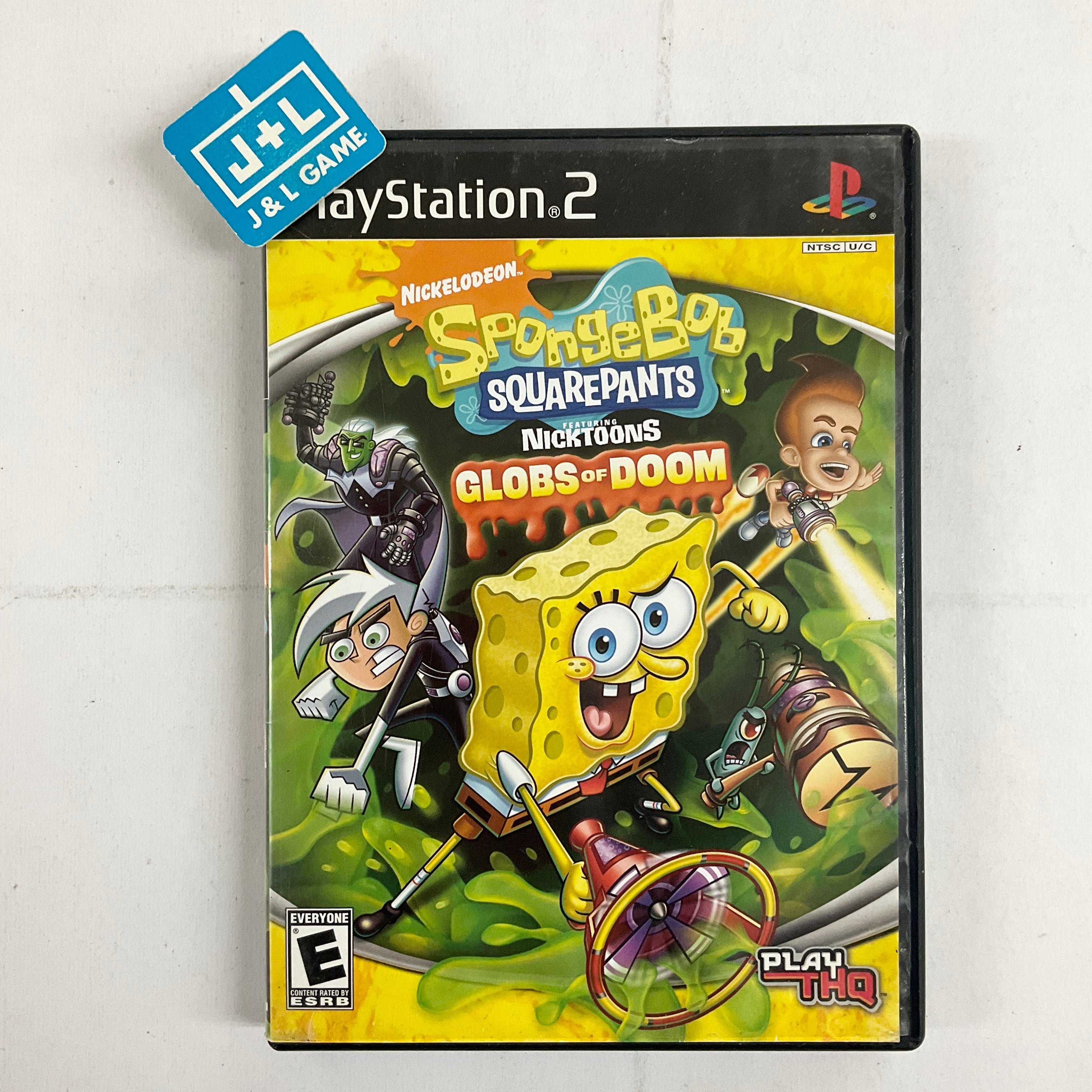 SpongeBob SquarePants featuring NickToons: Globs of Doom - (PS2) PlayStation 2 [Pre-Owned] Video Games THQ   