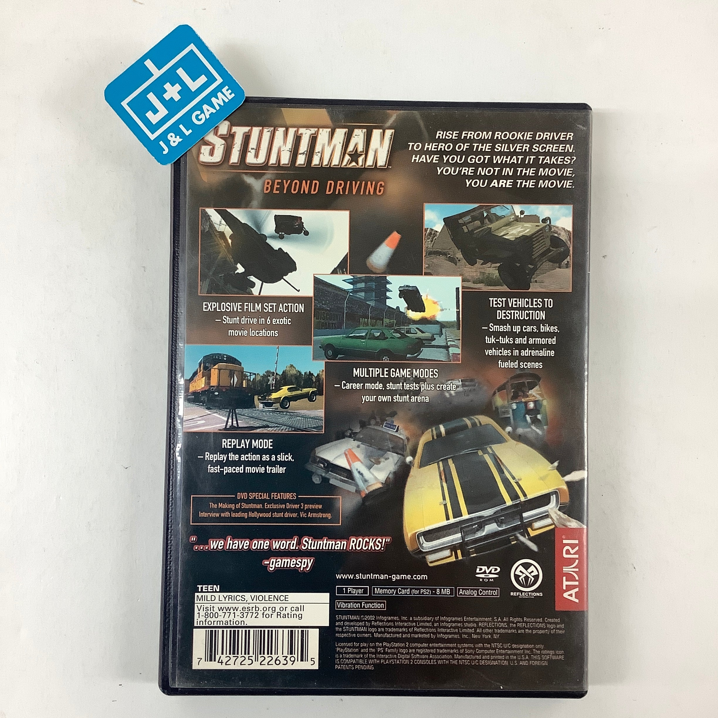 Stuntman - (PS2) PlayStation 2 [Pre-Owned] Video Games Infogrames   