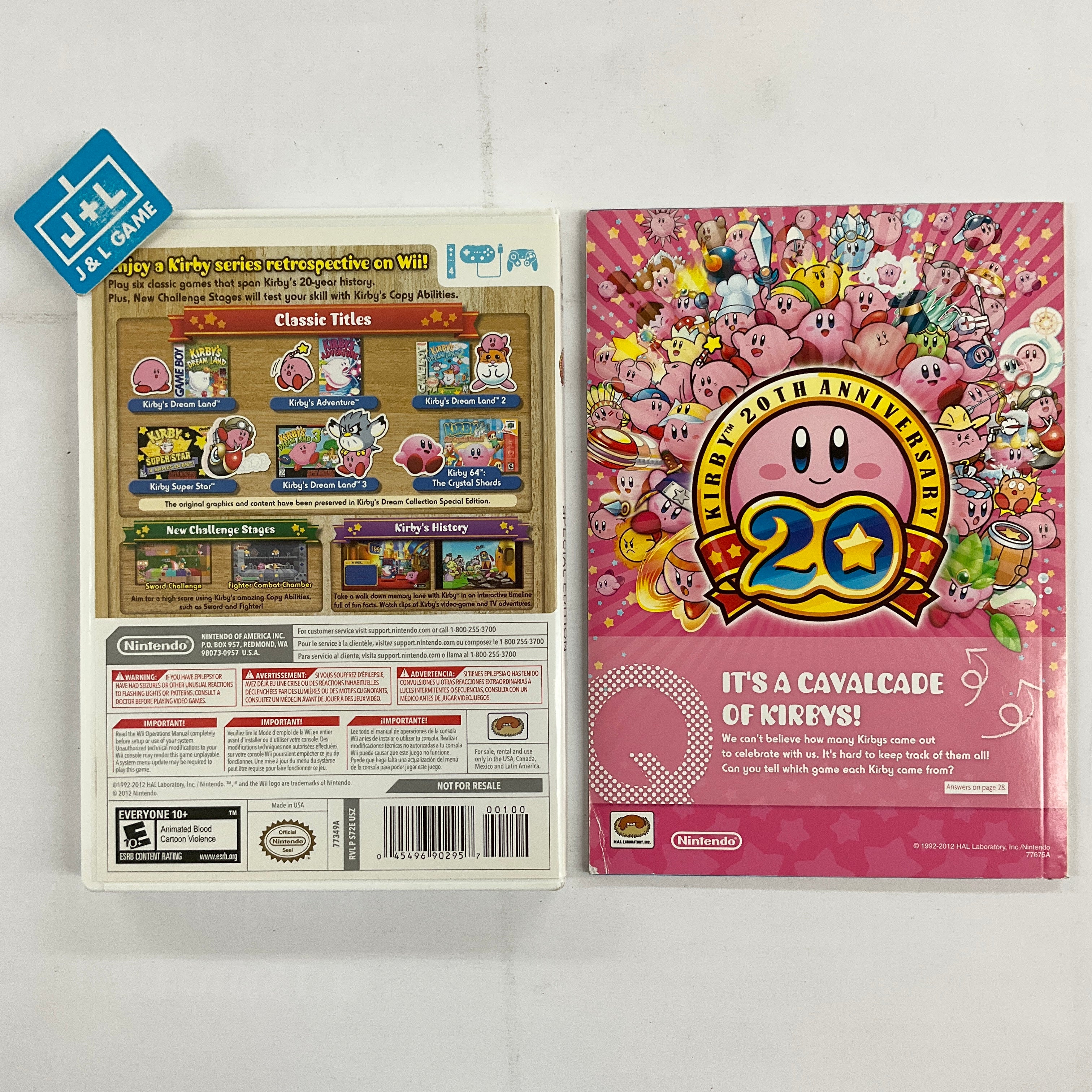 Kirby's Dream Collection: Special Edition - Nintendo Wii [Pre-Owned] Video Games Nintendo   