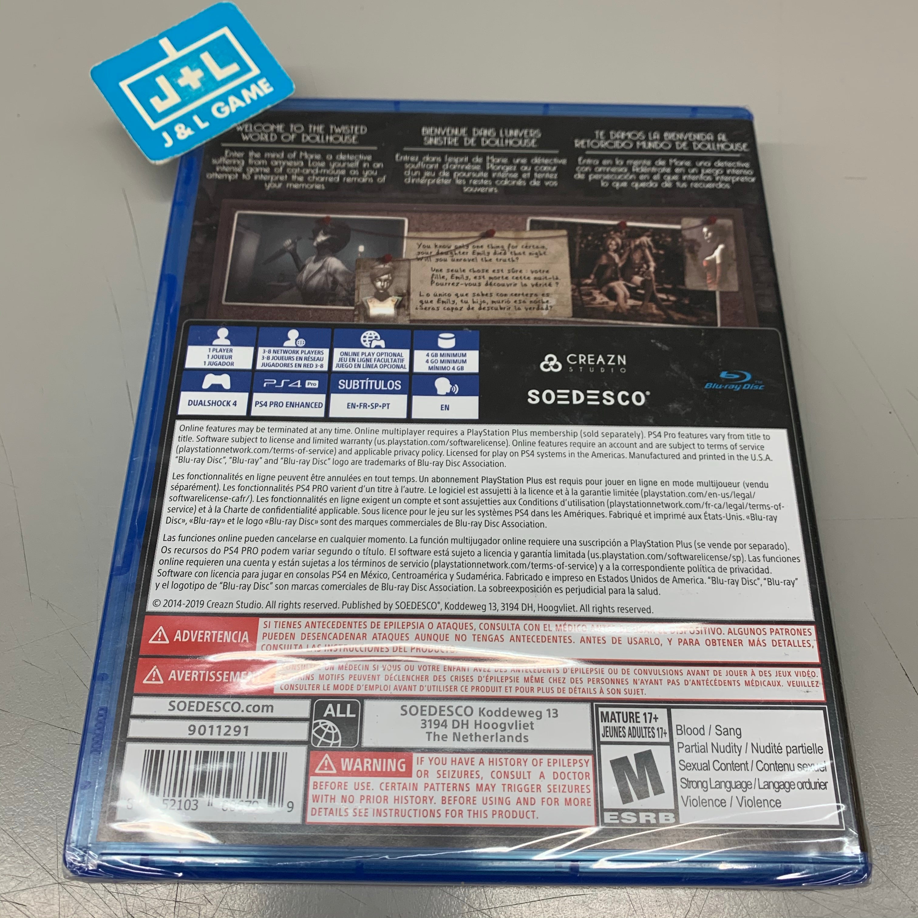 Dollhouse - (PS4) PlayStation 4 Video Games Soedesco