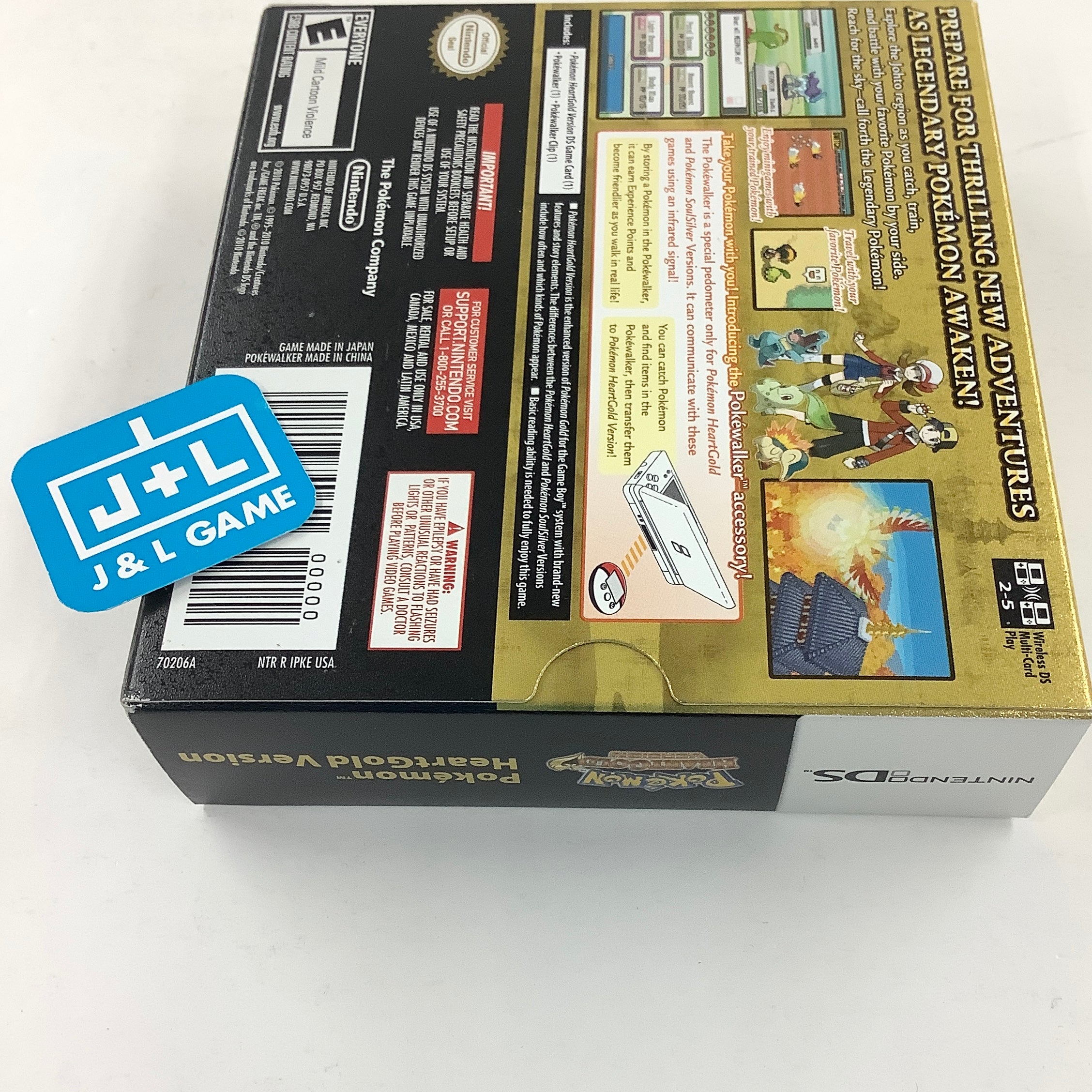 Pokemon HeartGold Version - (NDS) Nintendo DS Video Games Nintendo   