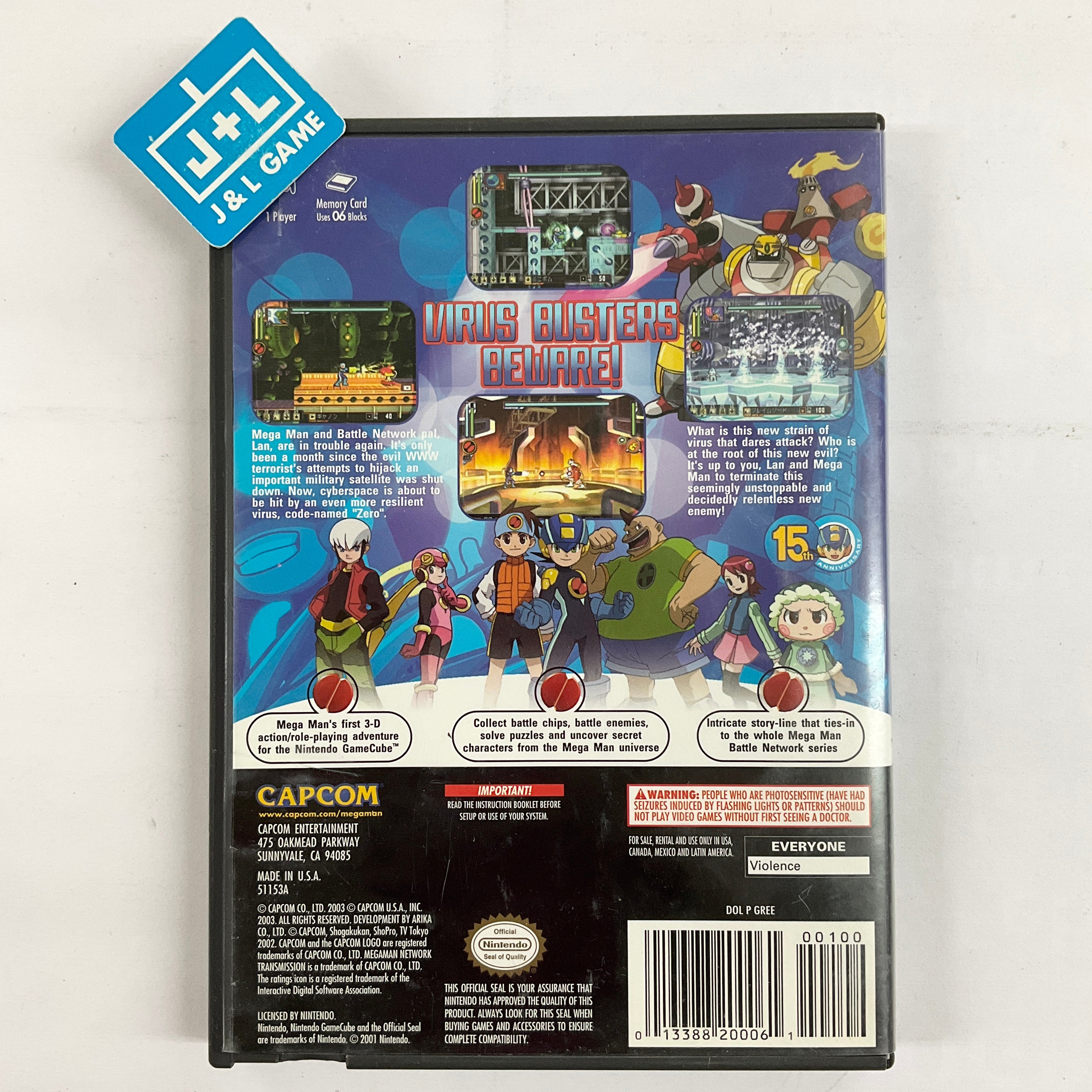 Mega Man Network Transmission - (GC) GameCube [Pre-Owned] Video Games Capcom   
