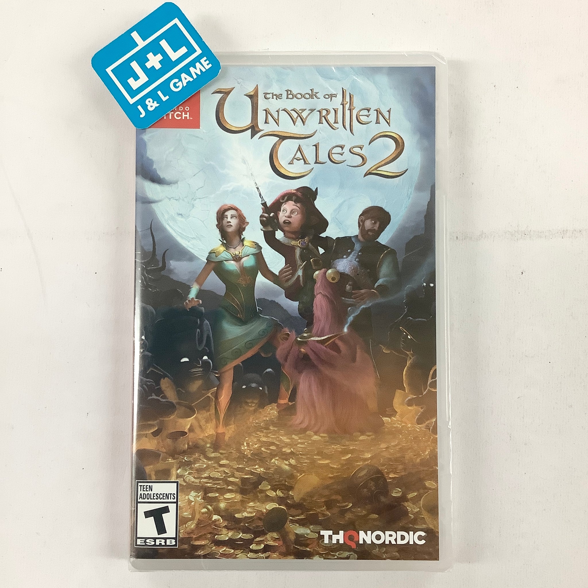 The Book of Unwritten Tales 2 - (NSW) Nintendo Switch Video Games THQ Nordic   