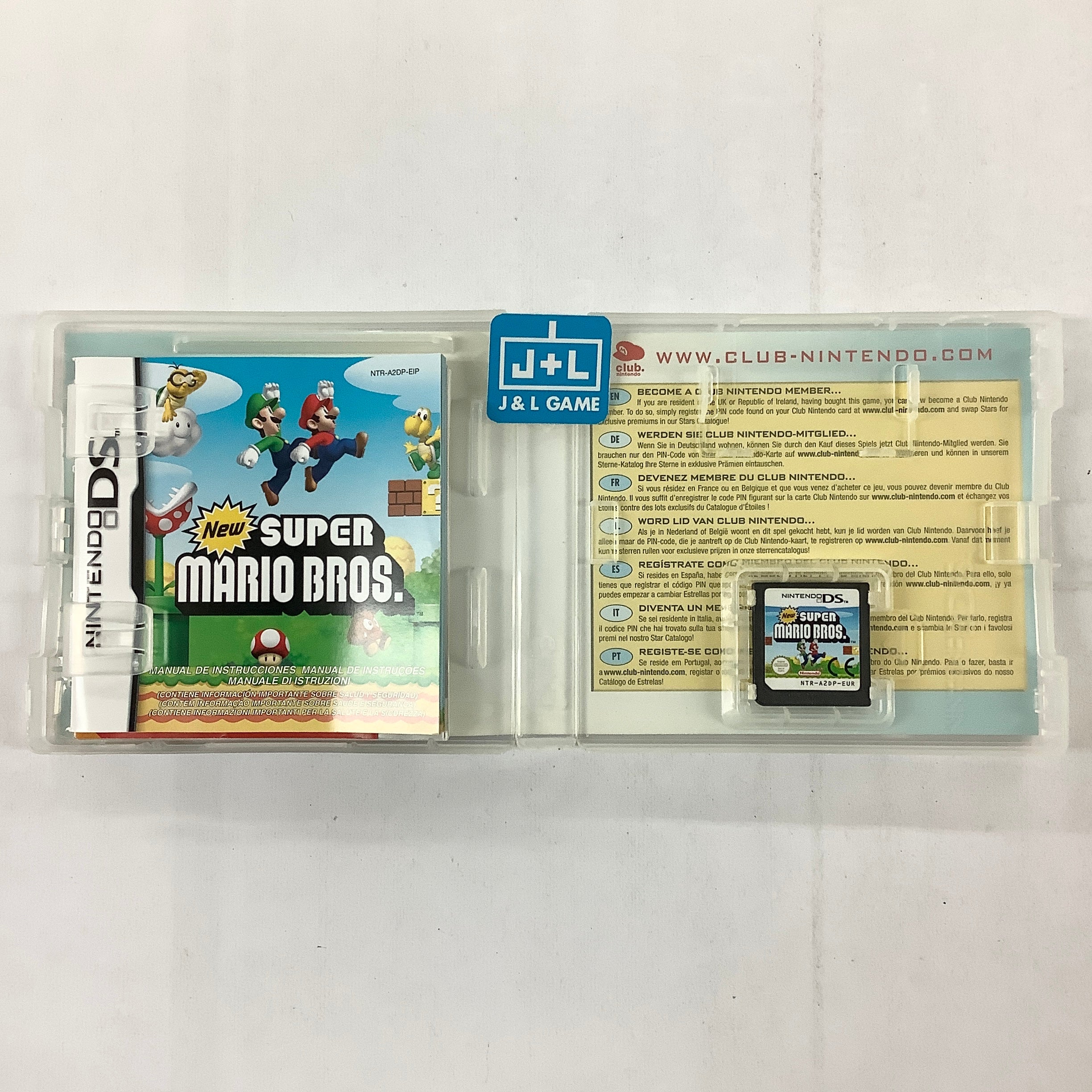 New Super Mario Bros. - (NDS) Nintendo DS [Pre-Owned] (European Import) Video Games Nintendo   