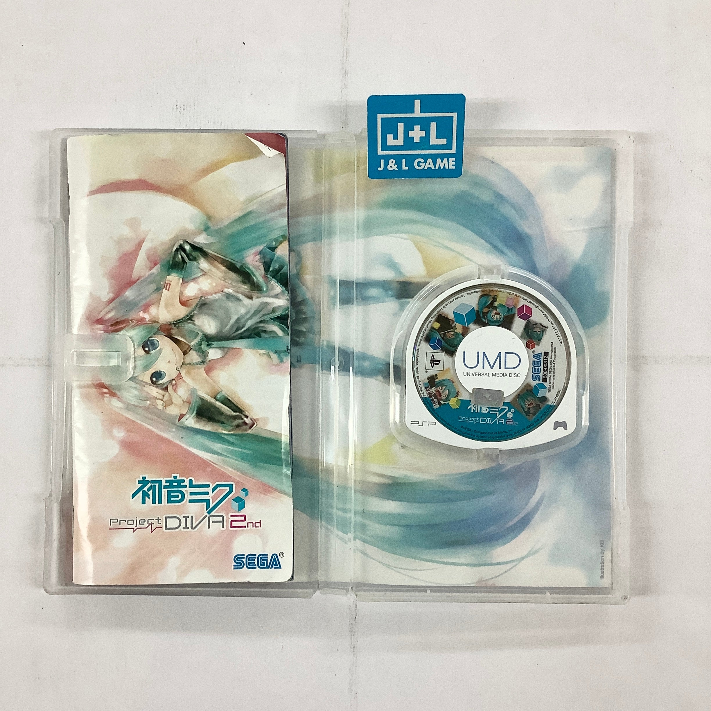 Hatsune Miku: Project Diva 2nd - Sony PSP [Pre-Owned] (Japanese Import) Video Games Sega   