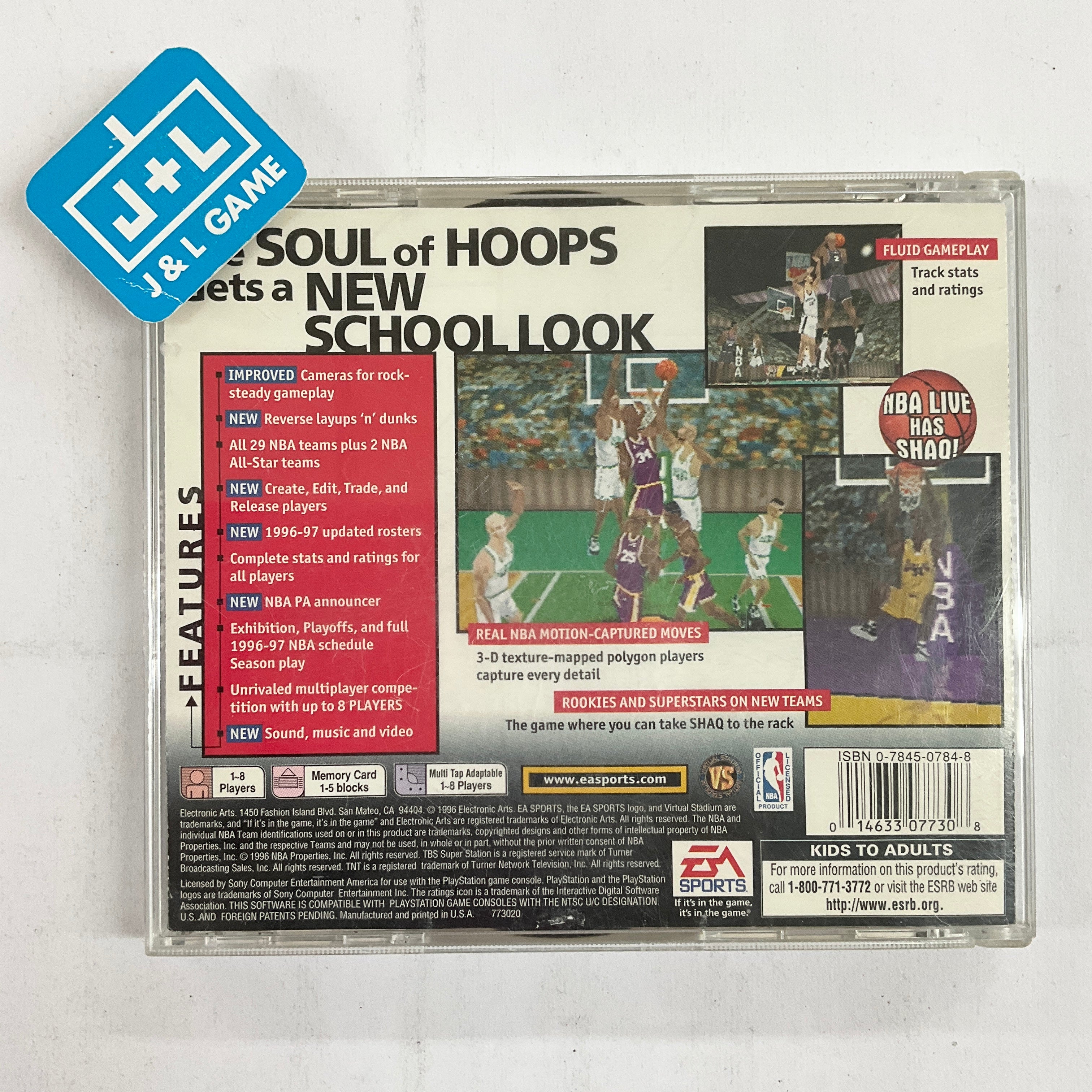NBA Live 97 - (PS1) PlayStation 1 [Pre-Owned] Video Games EA Sports   