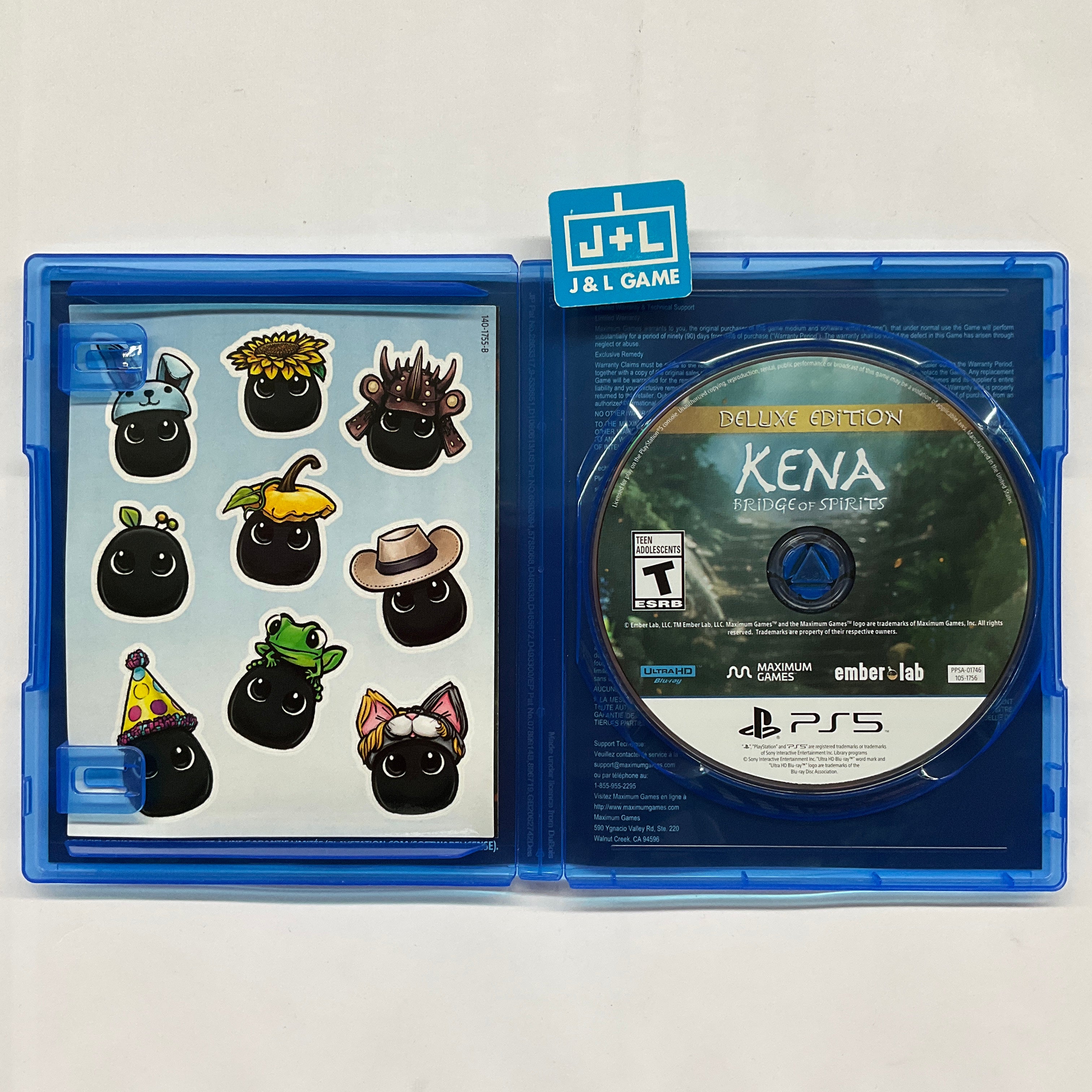 Kena: Bridge of Spirits (Deluxe Edition) - (PS5) PlayStation 5 [UNBOXING] Video Games Maximum Games   
