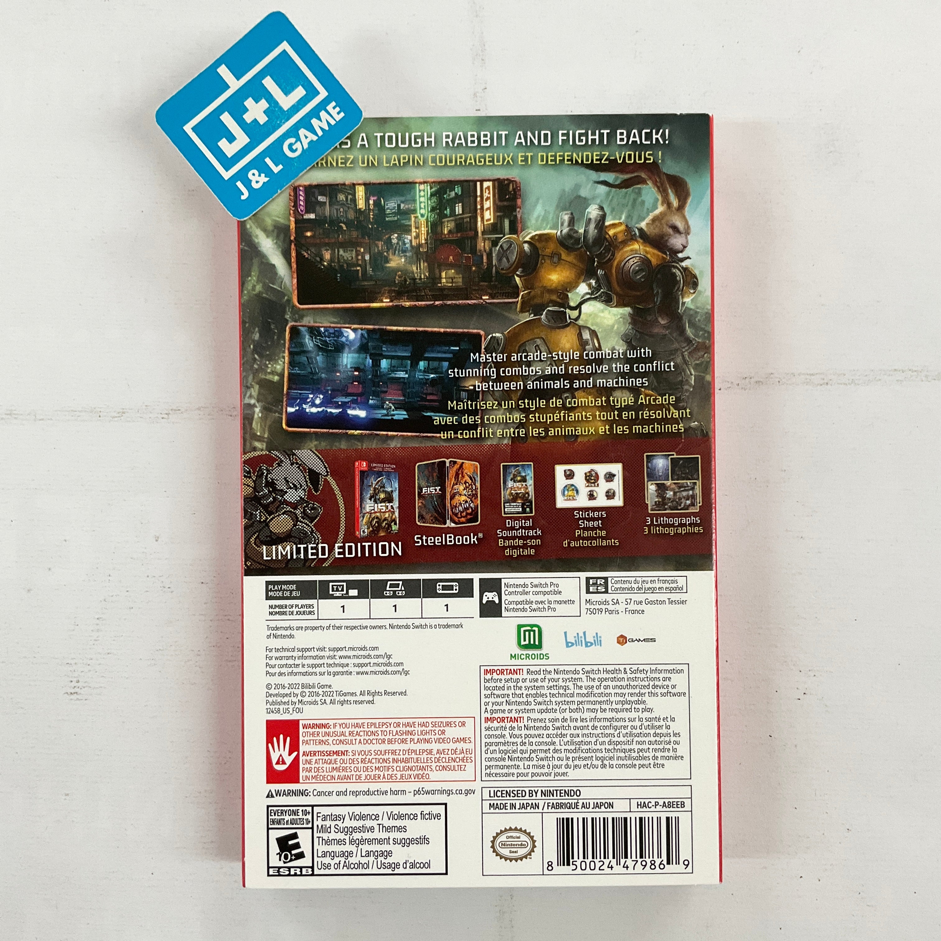 F.I.S.T.: Forged in Shadow Torch - Day 1 Edition - (NSW) Nintendo Switch [UNBOXING] Video Games Maximum Games   