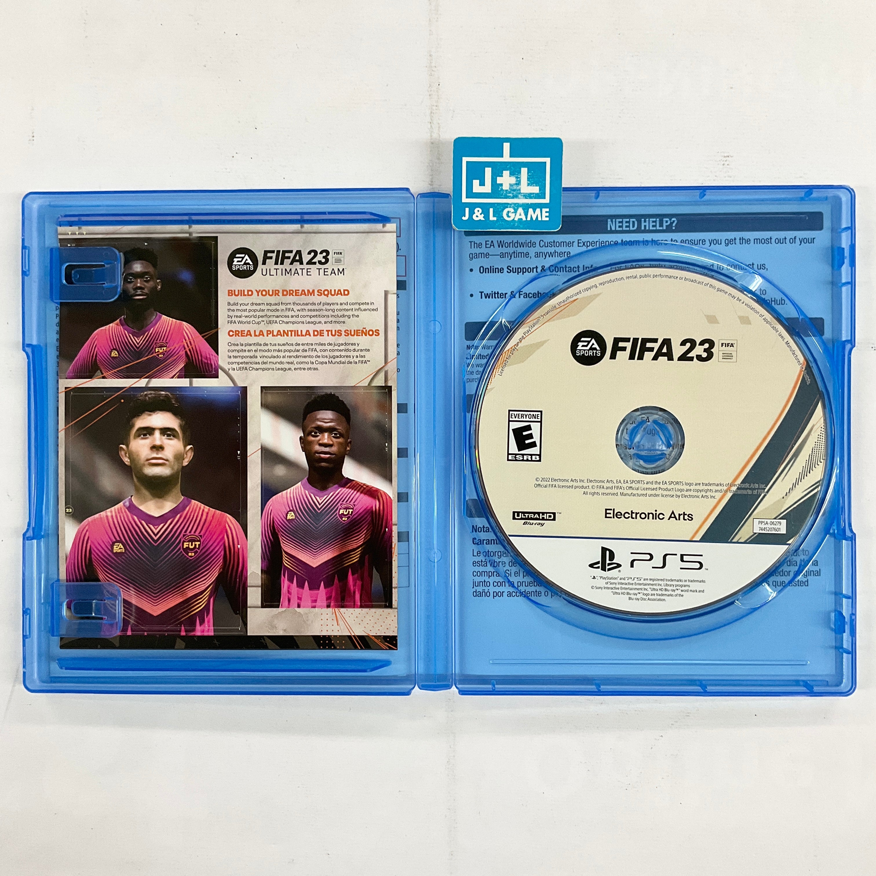 FIFA 23 - (PS5) PlayStation 5 [UNBOXING] Video Games Electronic Arts   