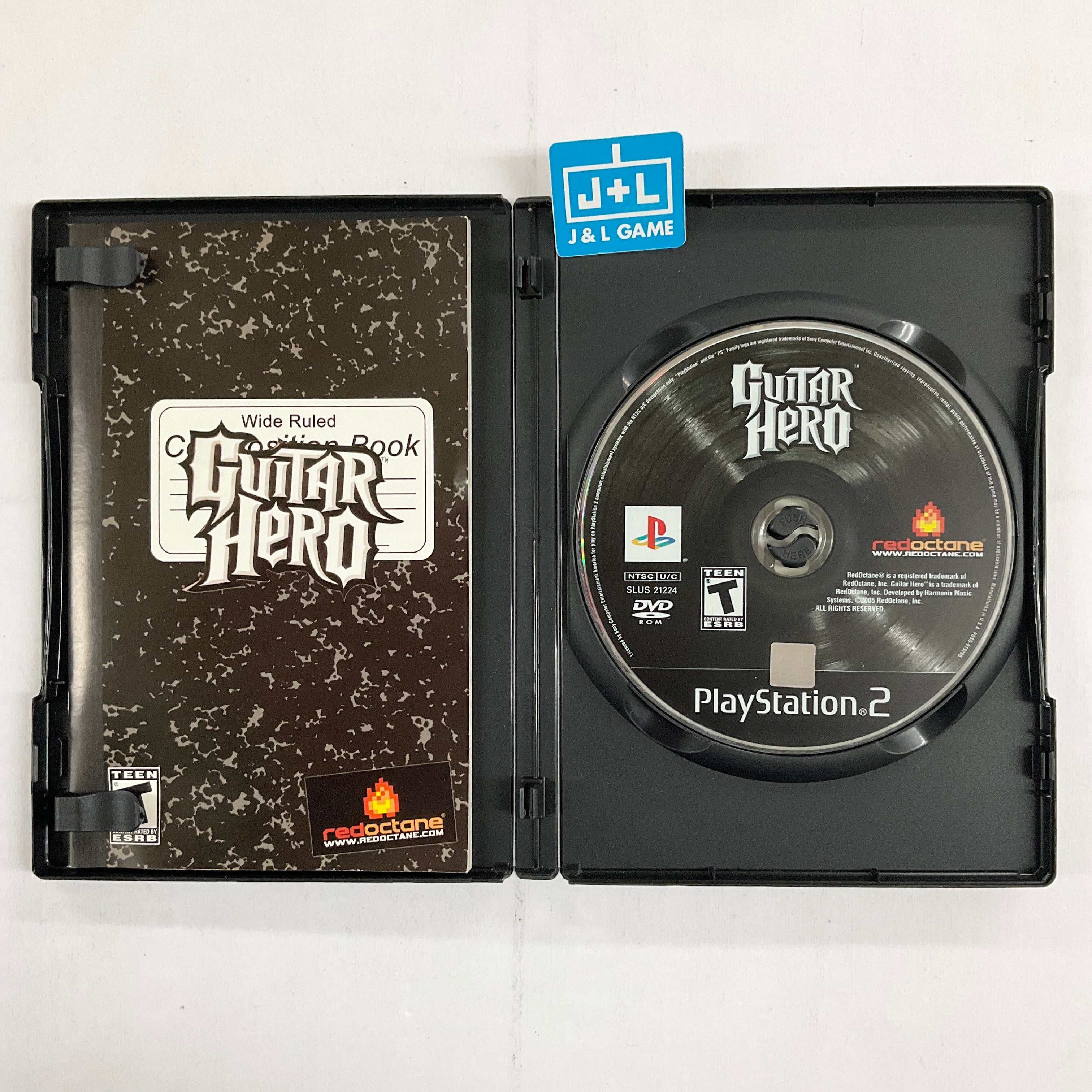 Guitar Hero - (PS2) PlayStation 2 [Pre-Owned] Video Games RedOctane   