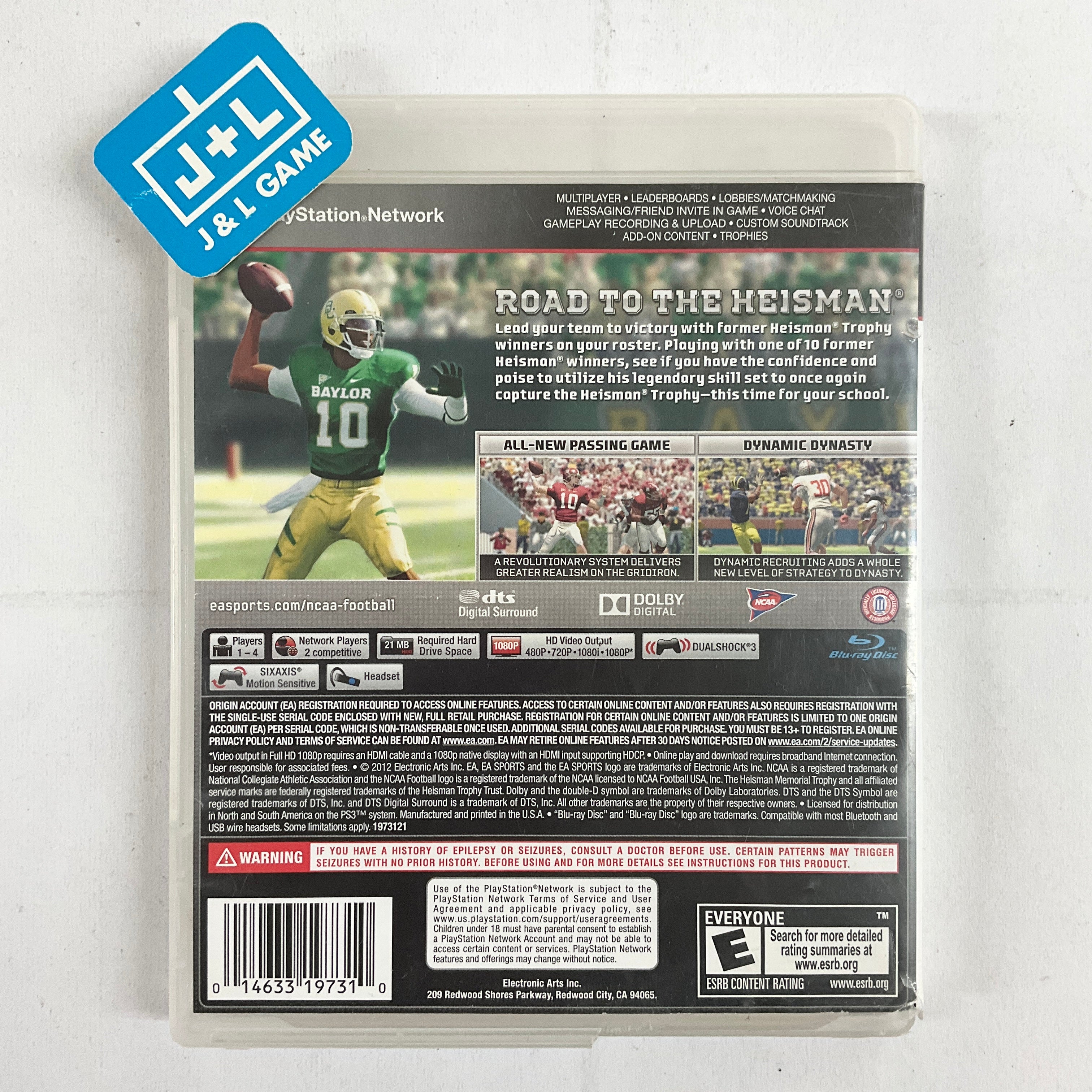 NCAA Football 13 - (PS3) PlayStation 3 [Pre-Owned] Video Games EA Sports   