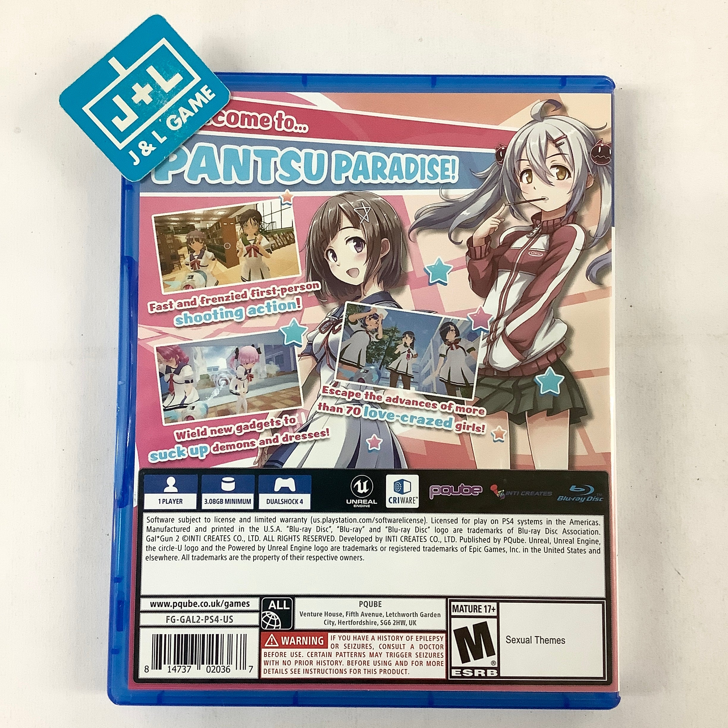 Gal*Gun 2 - (PS4) PlayStation 4 [Pre-Owned] Video Games PQube   