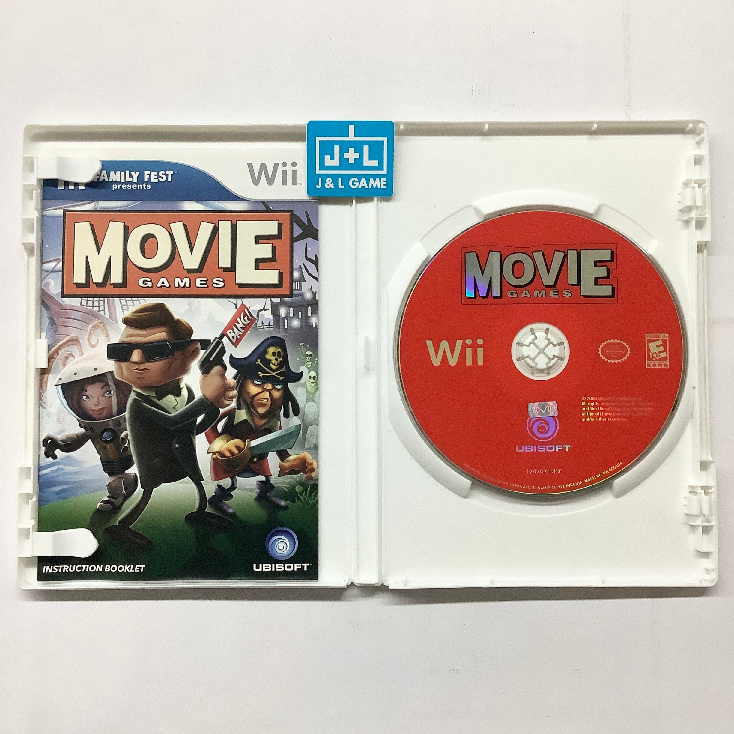 Family Fest Presents Movie Games - Nintendo Wii [Pre-Owned] Video Games Ubisoft   