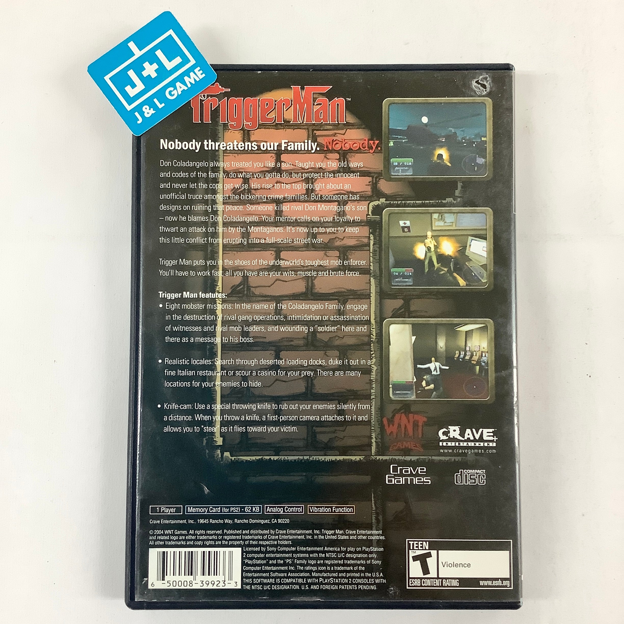 Trigger Man - (PS2) PlayStation 2 [Pre-Owned] Video Games Crave   