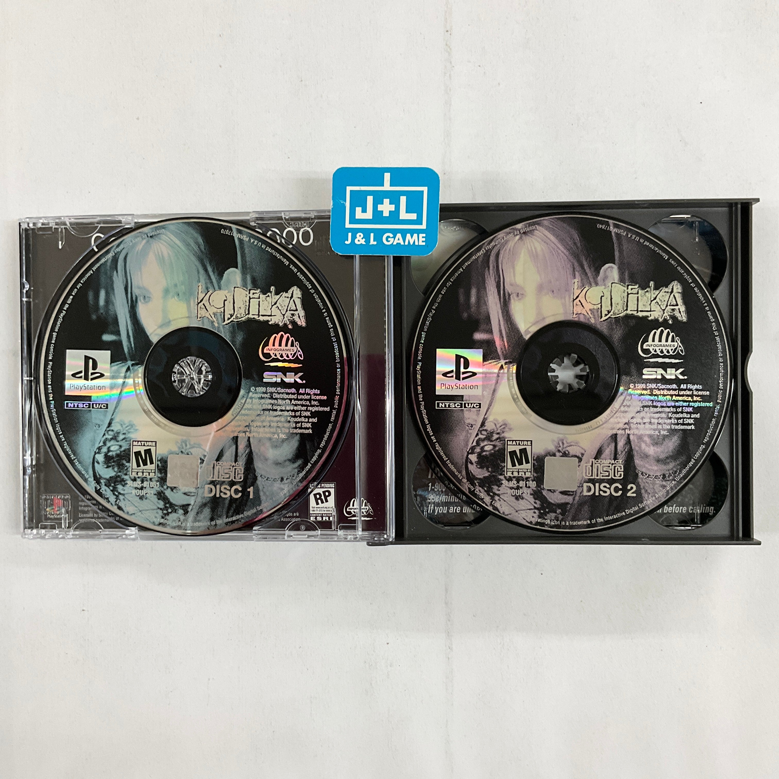 Koudelka - (PS1) PlayStation 1 [Pre-Owned] Video Games SNK   