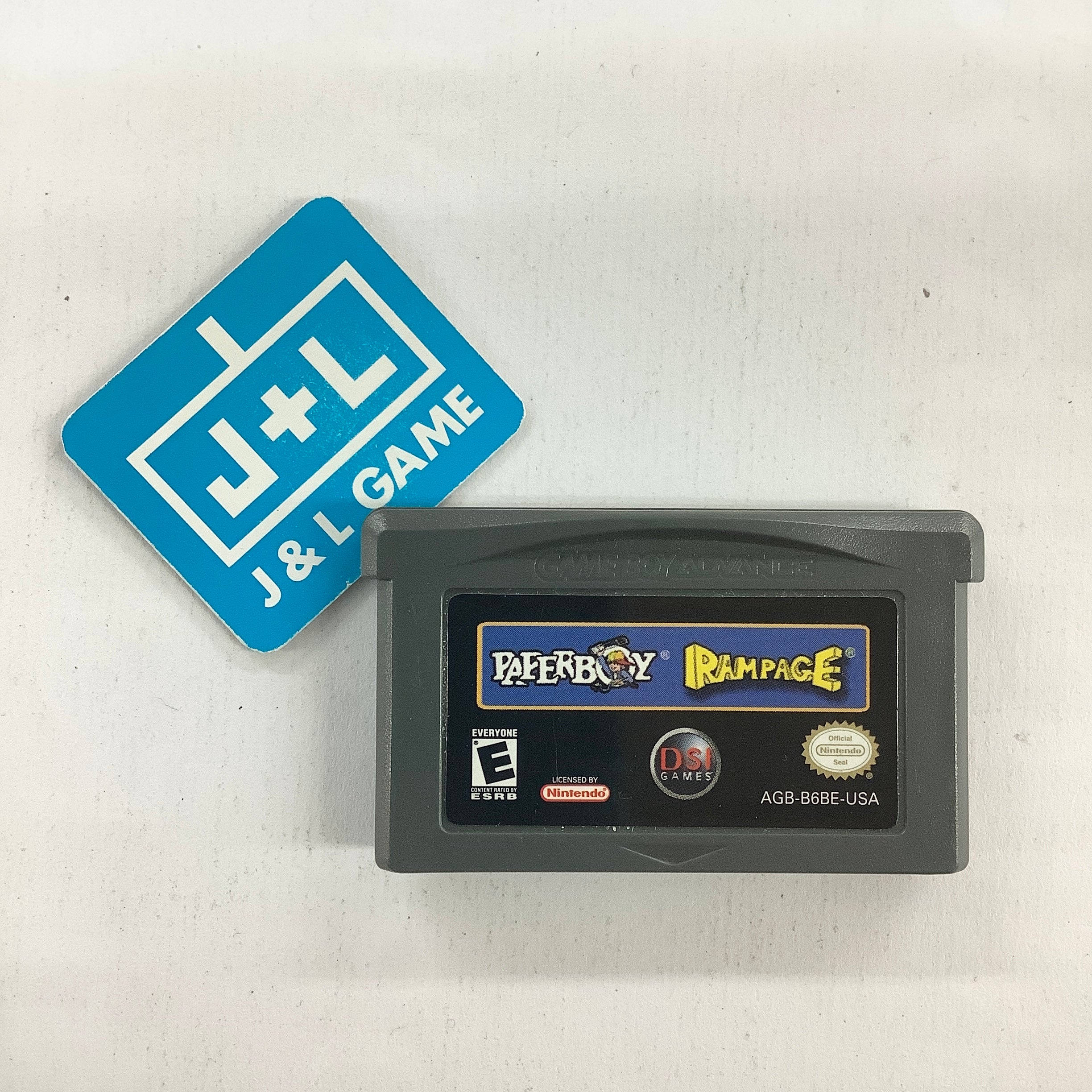 Paperboy / Rampage - (GBA) Game Boy Advance [Pre-Owned] Video Games DSI Games   