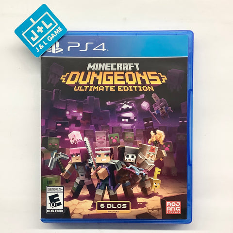 Minecraft Dungeons Ultimate Edition - (PS4) PlayStation 4 [UNBOXING] Video Games Microsoft   