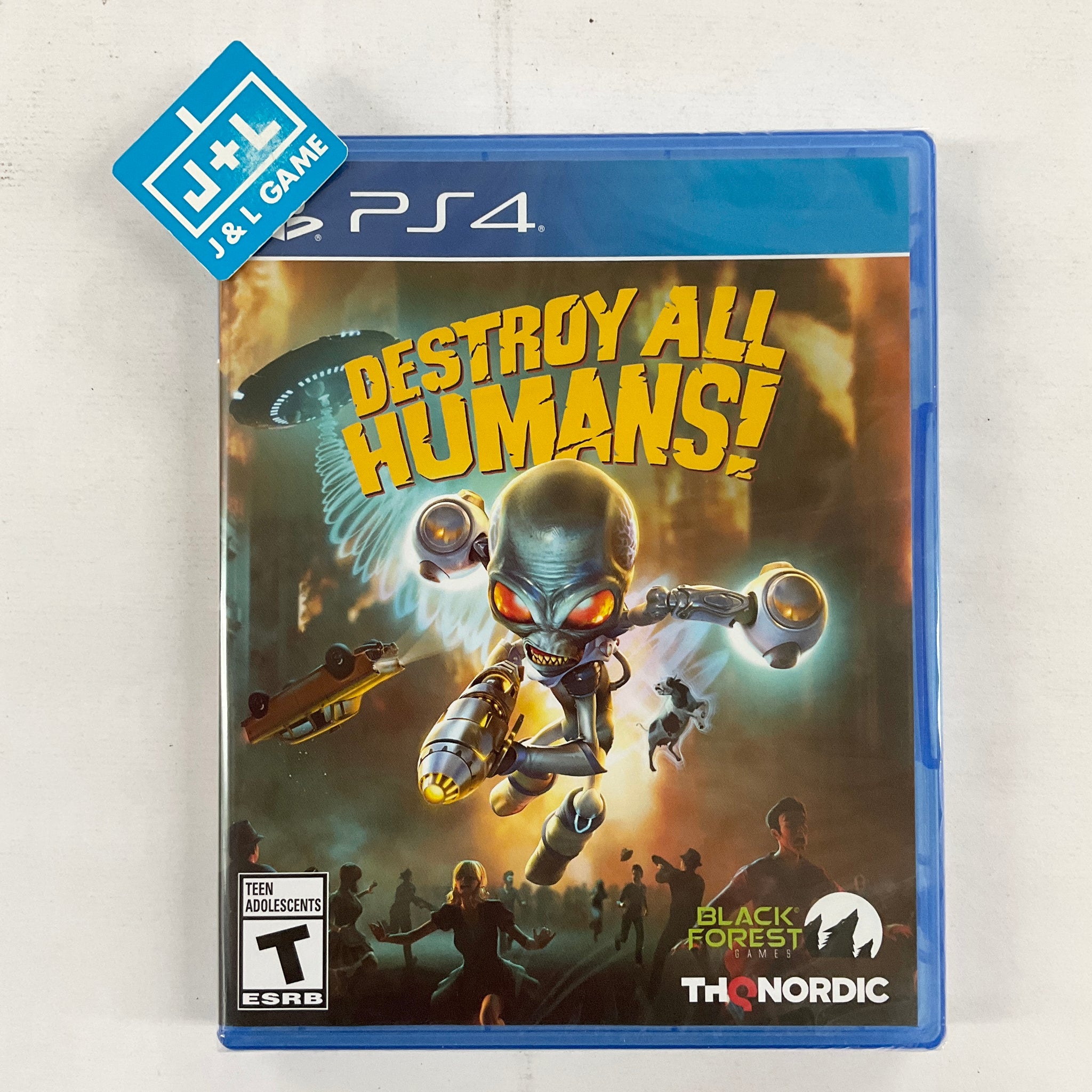  Destroy All Humans! - Xbox One : Thq Nordic, Nordic Games:  Video Games