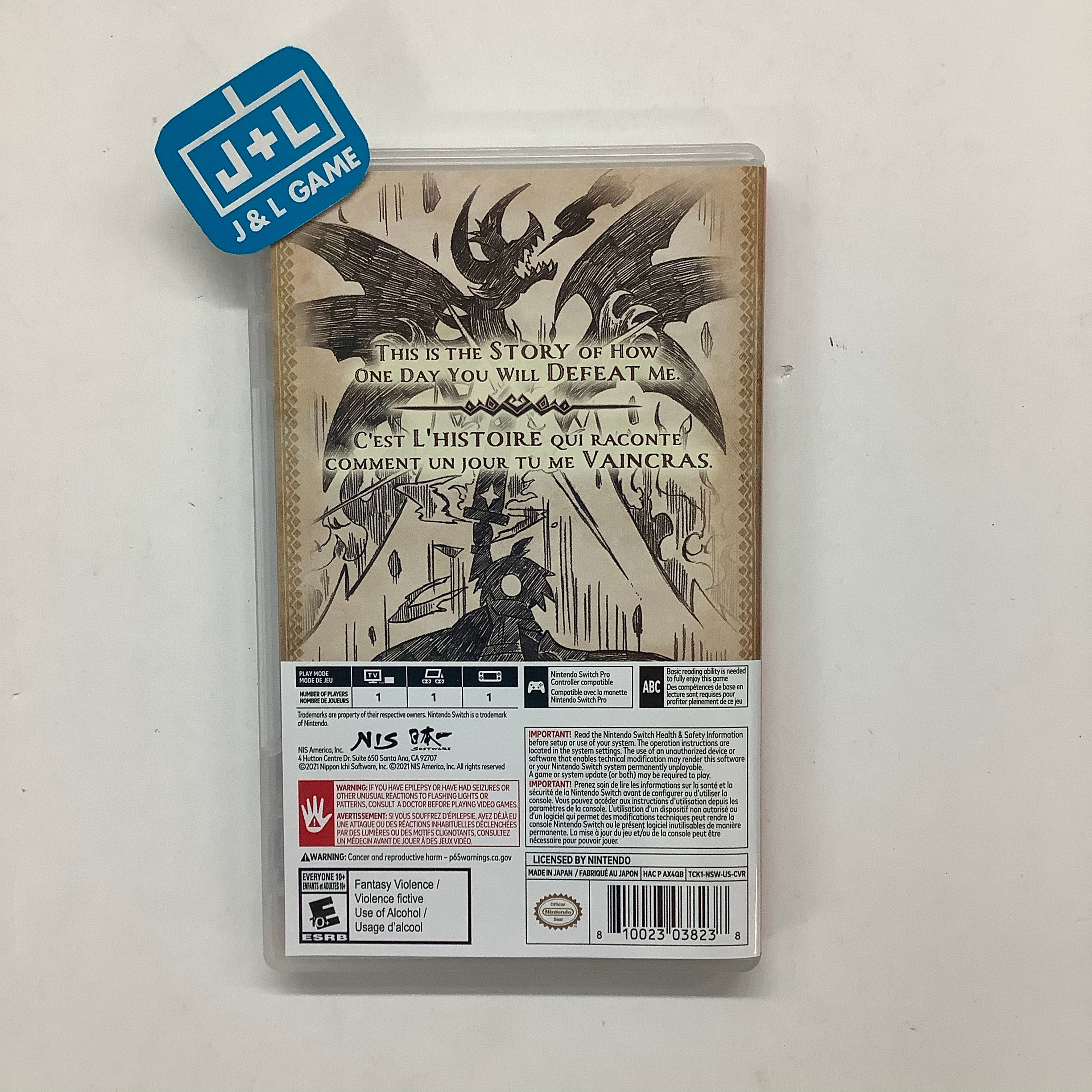 The Cruel King and the Great Hero: Storybook Edition - (NSW) Nintendo Switch [UNBOXING] Video Games NIS America   