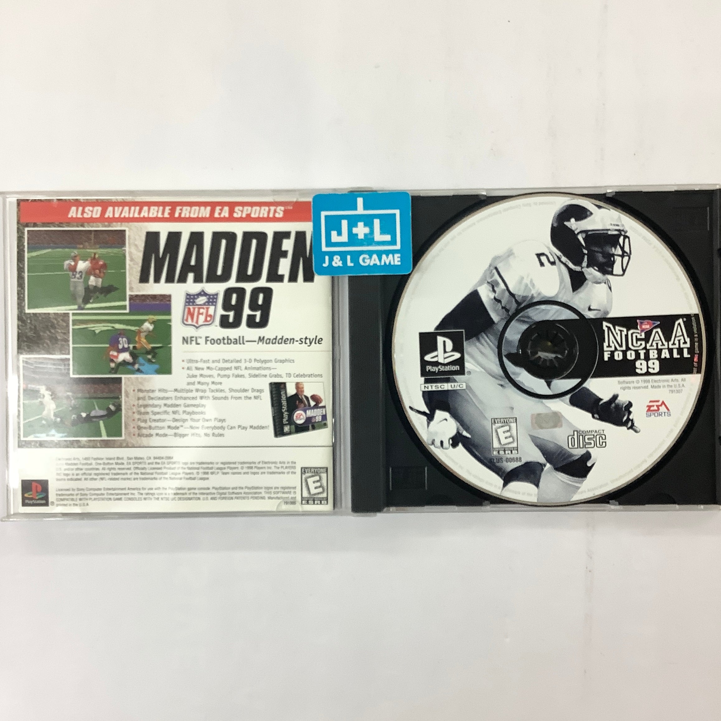 NCAA Football 99 - (PS1) PlayStation 1 [Pre-Owned] Video Games EA Sports   