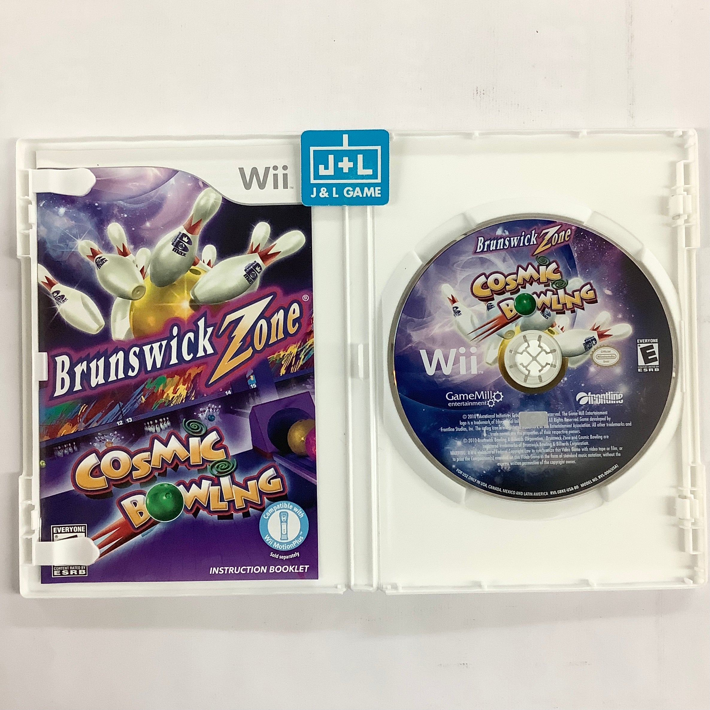 Brunswick Zone Cosmic Bowling - Nintendo Wii [Pre-Owned] Video Games GameMill Entertainment   