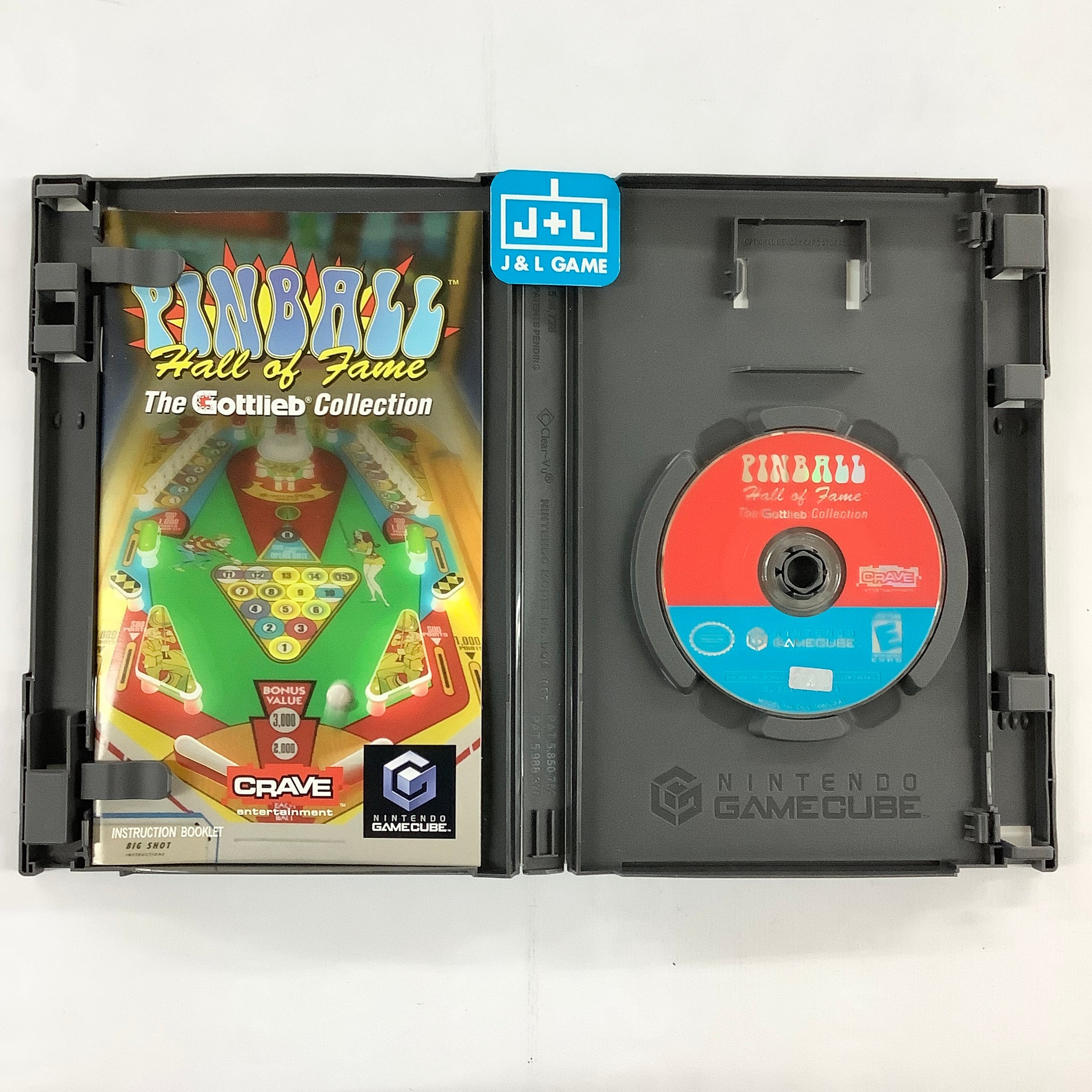 Pinball Hall of Fame The Gottlieb Collection (GC) GameCube [PreOwn