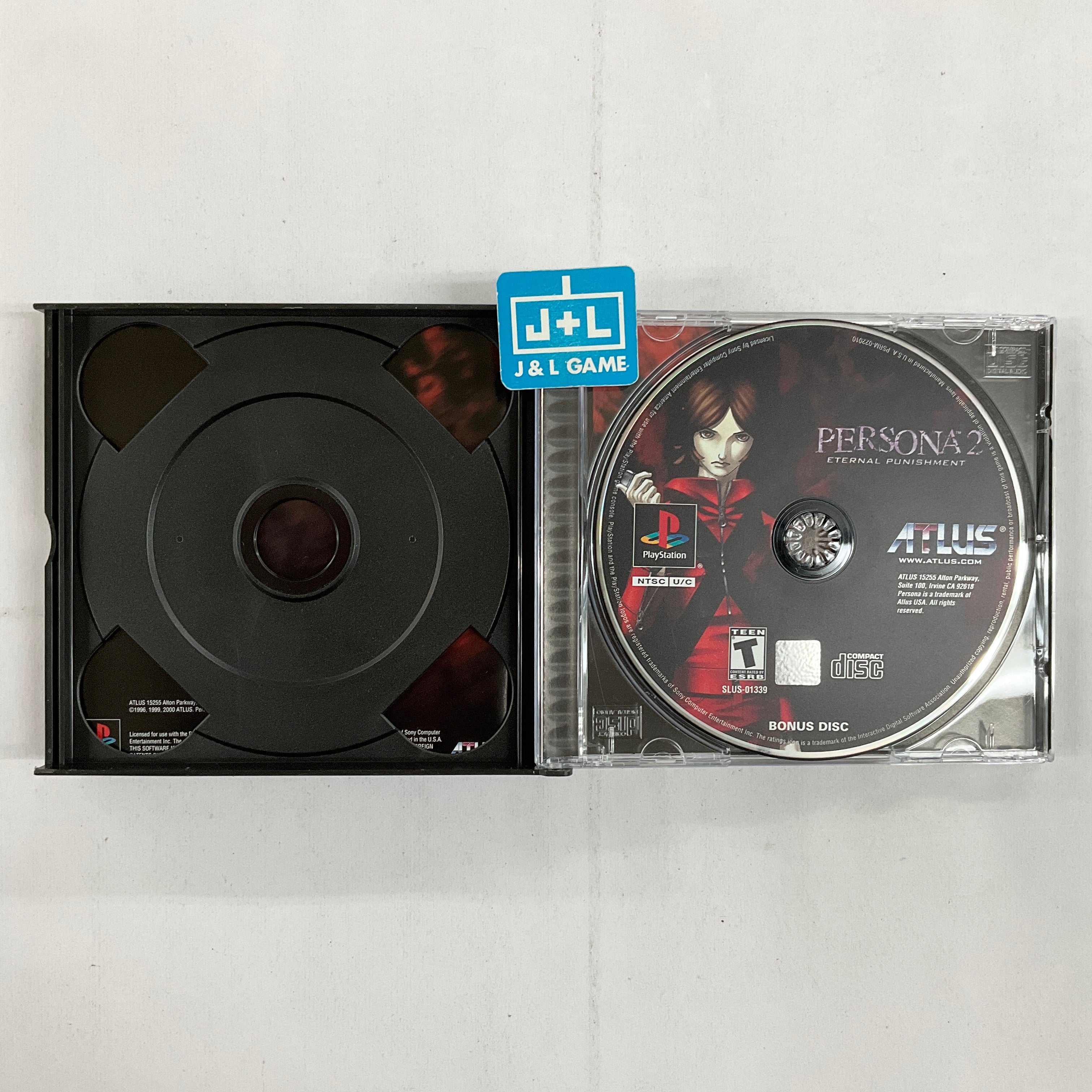 Persona 2: Eternal Punishment - (PS1) PlayStation 1 [Pre-Owned] Video Games Atlus   