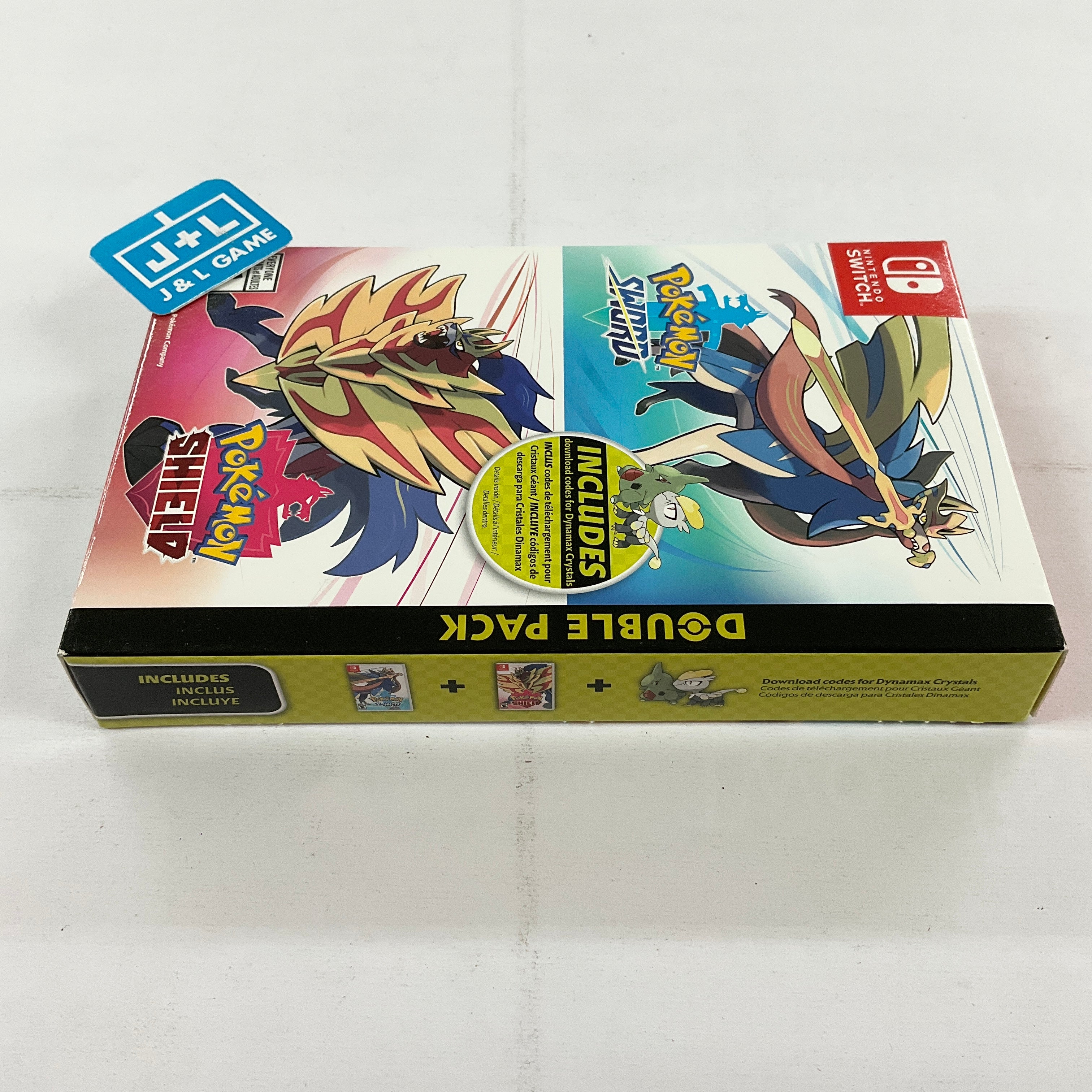 Pokemon Sword and Pokemon Shield Double Pack - (NSW) Nintendo