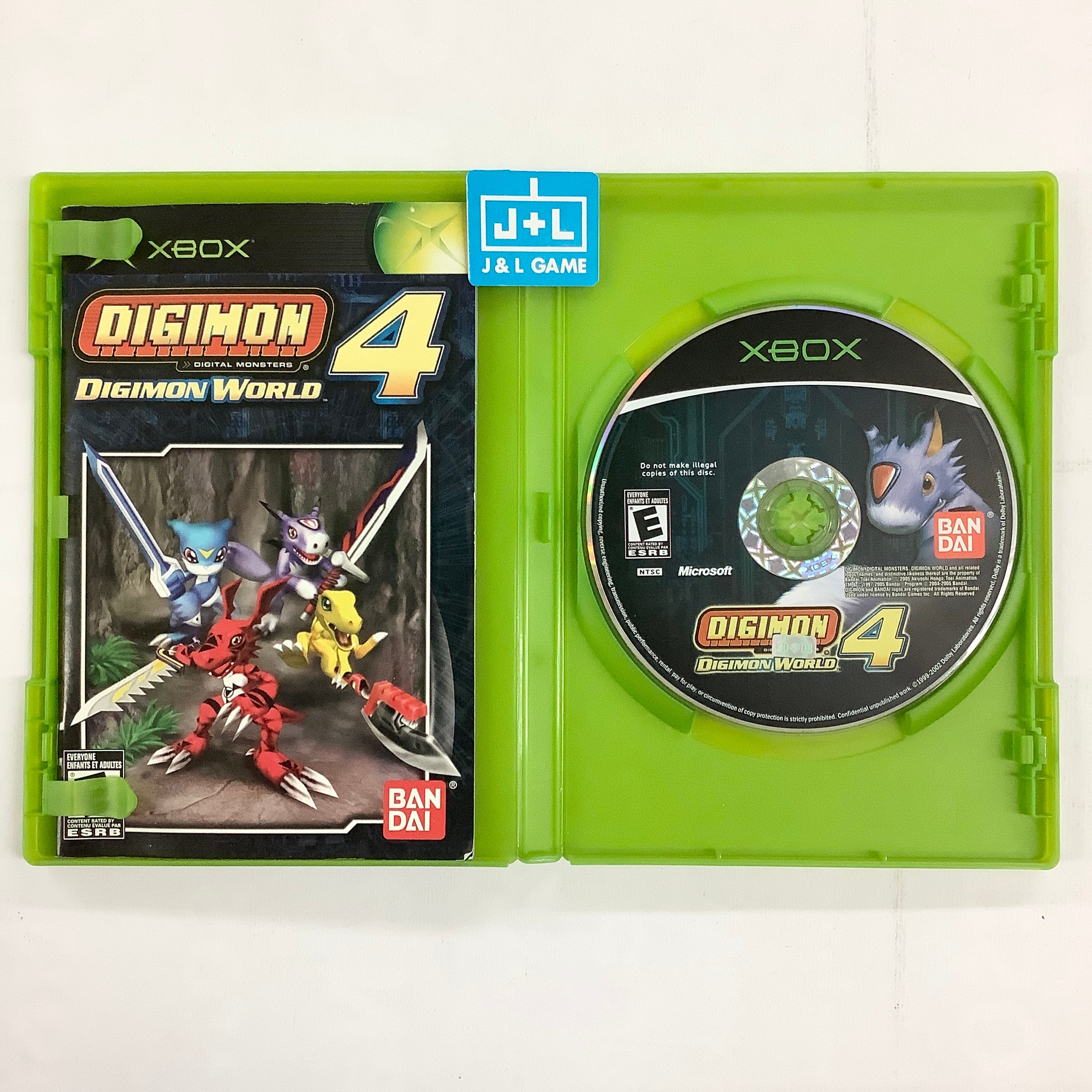 Digimon World 4 - (XB) Xbox [Pre-Owned] | J&L Game