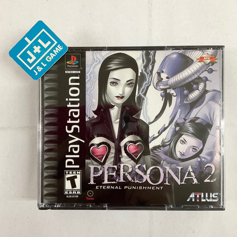 Persona 2: Eternal Punishment - (PS1) PlayStation 1 [Pre-Owned] Video Games Atlus   