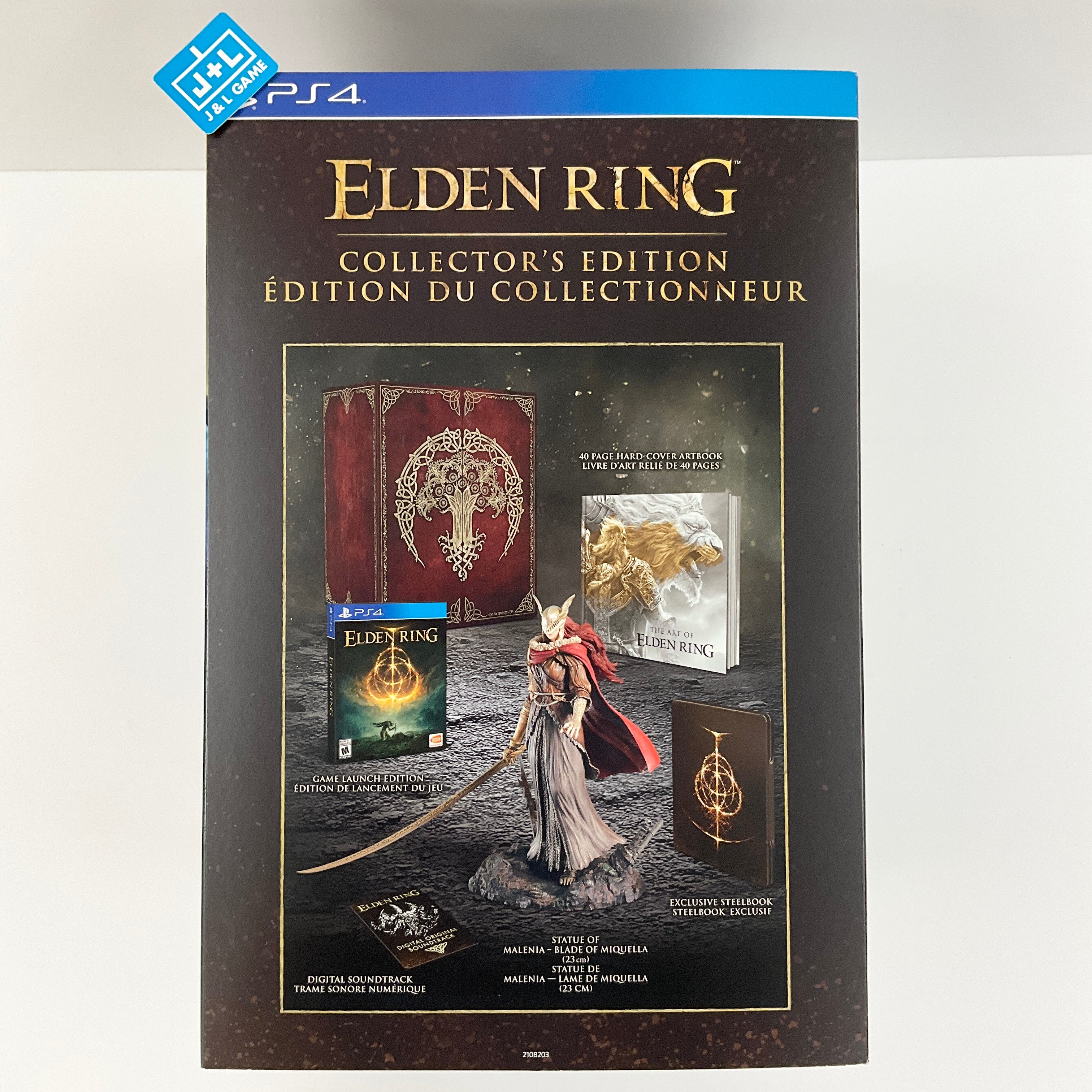 Elden Ring: Collector's Edition - (PS4) PlayStation 4 Video Games BANDAI NAMCO Entertainment   