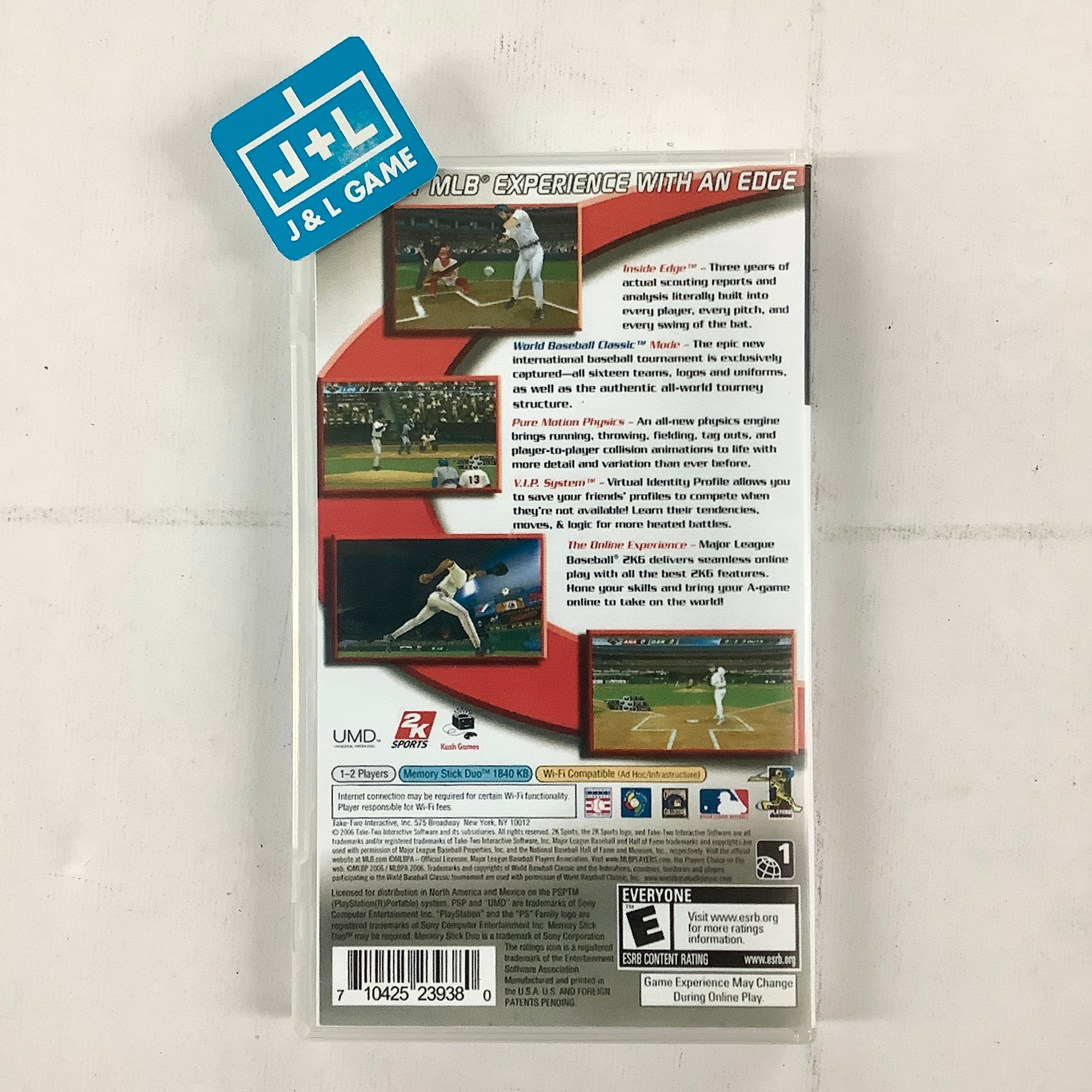 Major League Baseball 2K6 - Sony PSP [Pre-Owned] Video Games 2K Sports   