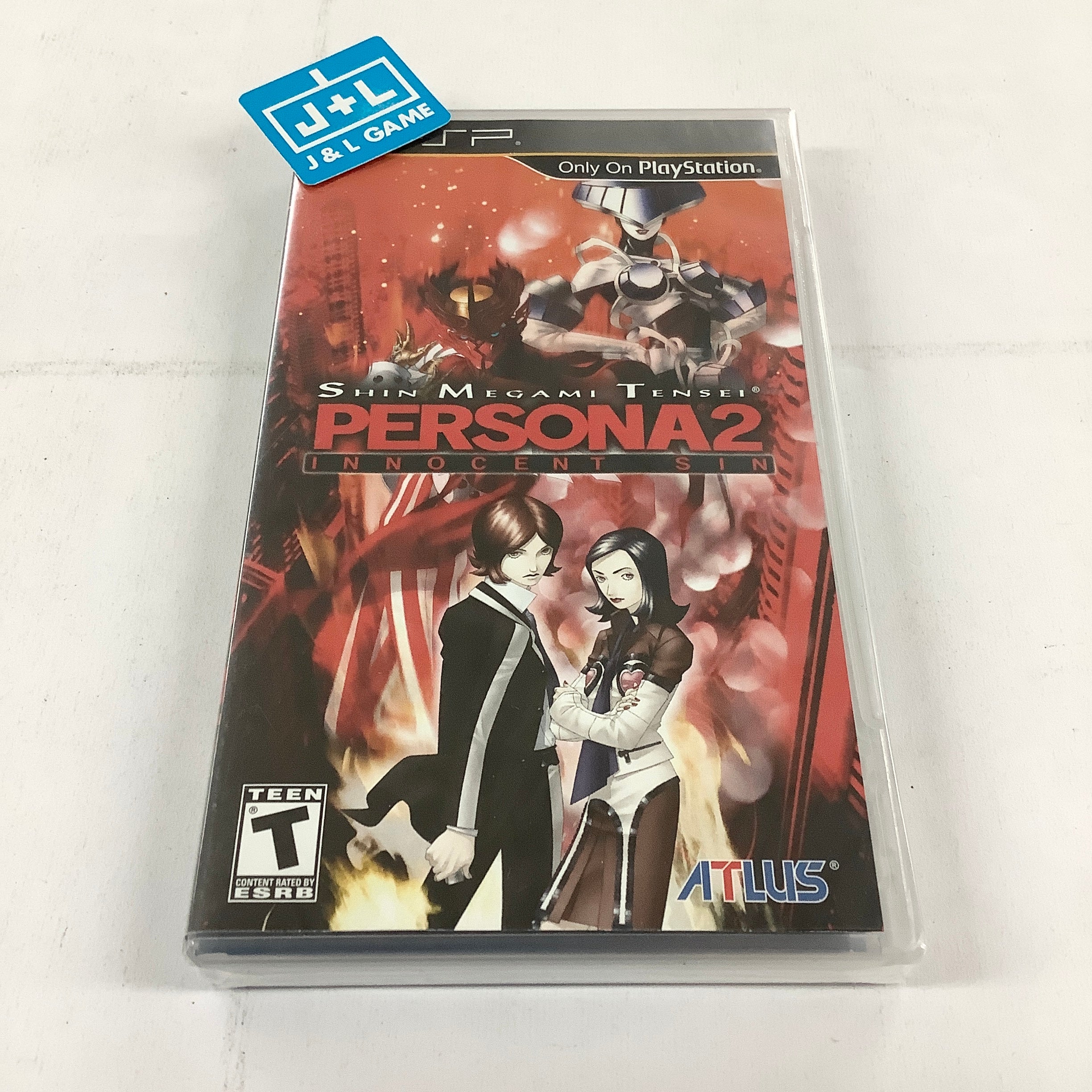 Shin Megami Tensei: Persona 2 Innocent Sin - Sony PSP Video Games Atlus   