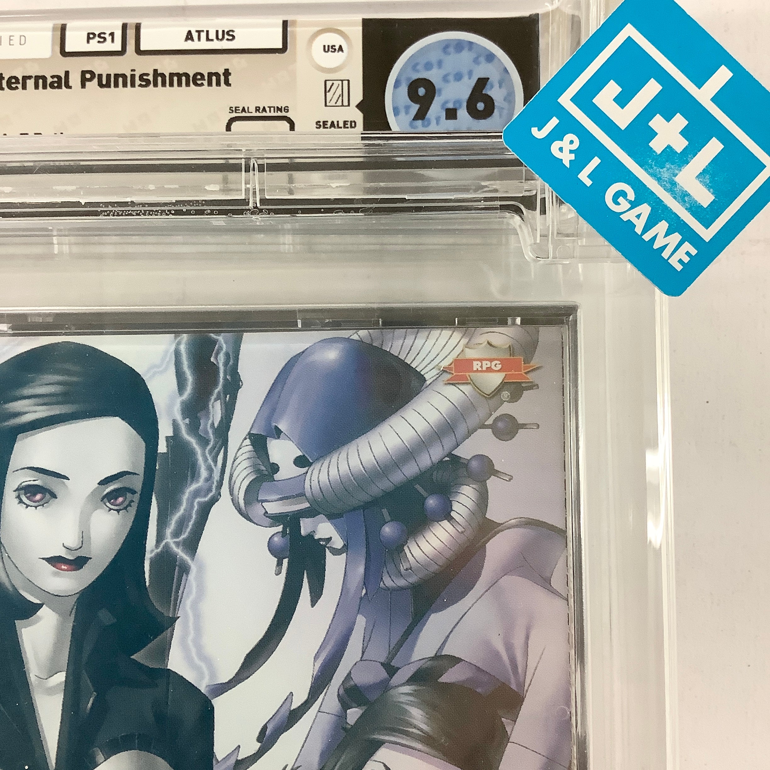 Persona 2: Eternal Punishment (WATA Graded 9.6) - (PS1) PlayStation 1 Video Games Atlus   