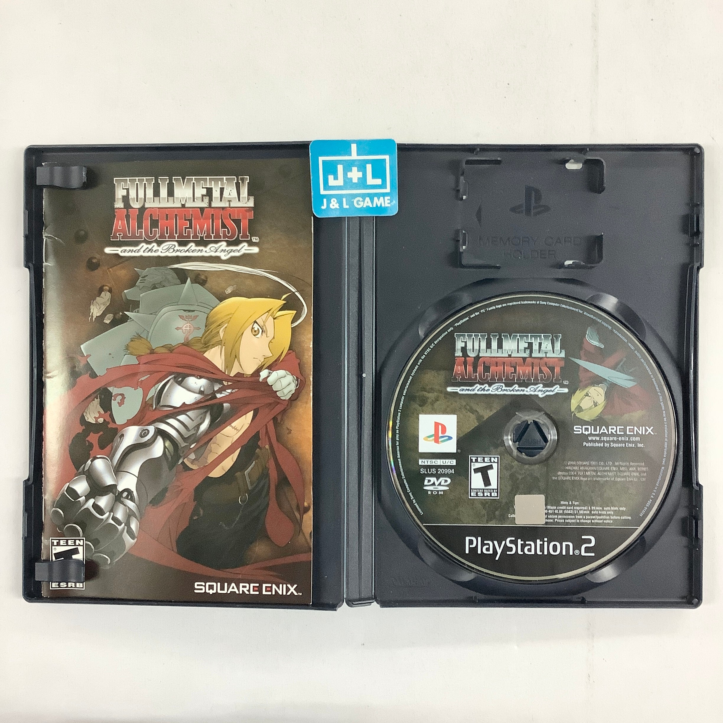 Fullmetal Alchemist and the Broken Angel - (PS2) PlayStation 2 [Pre-Owned] Video Games Square Enix   