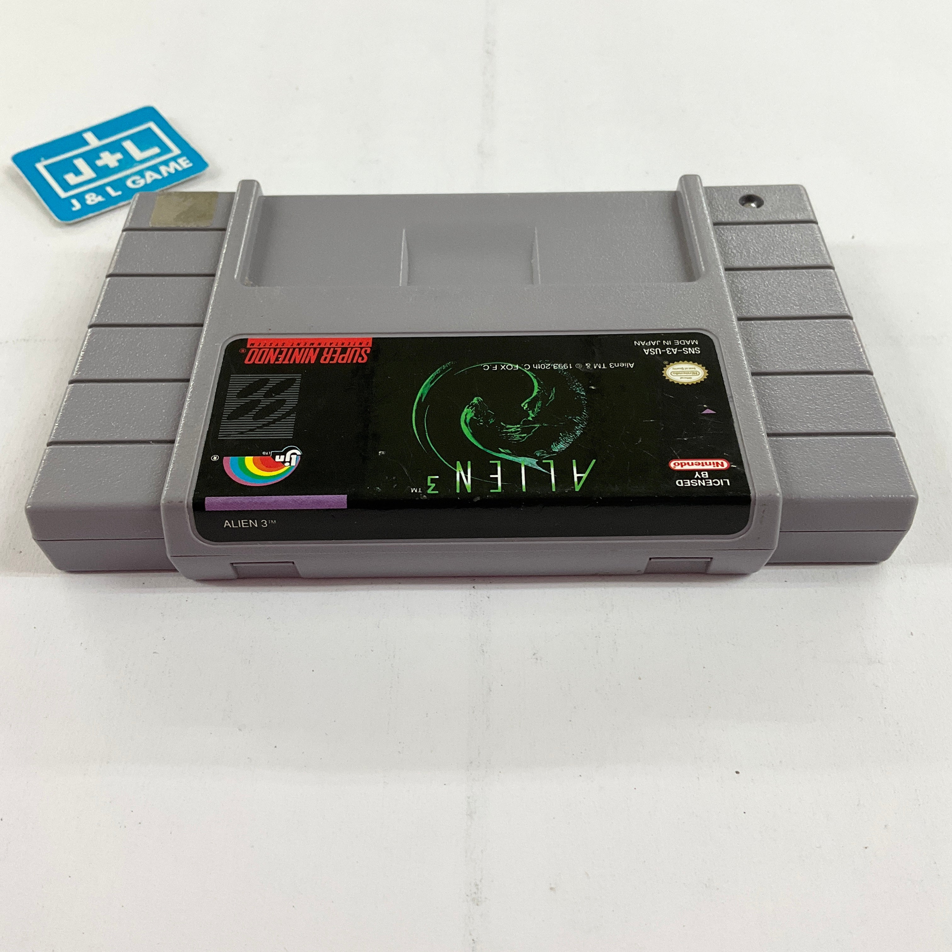 Alien 3 - (SNES) Super Nintendo [Pre-Owned] Video Games LJN Ltd.   