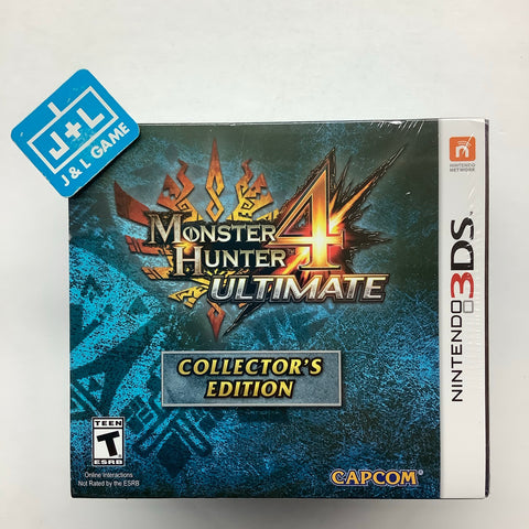 Monster Hunter 4 Ultimate ( Collector's Edition ) - Nintendo 3DS Video Games Capcom   