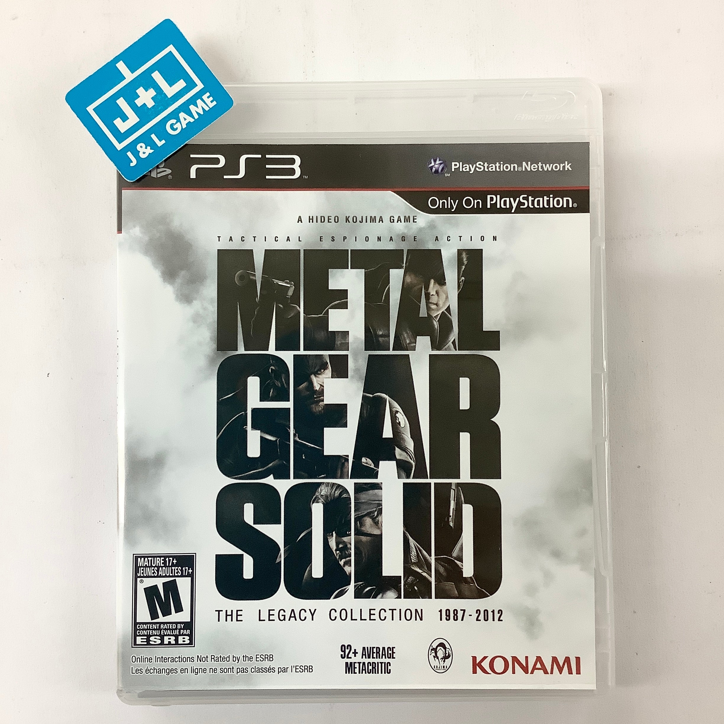 Metal Gear Solid: The Legacy Collection - (PS3) PlayStation 3 [Pre-Owned] Video Games Konami   