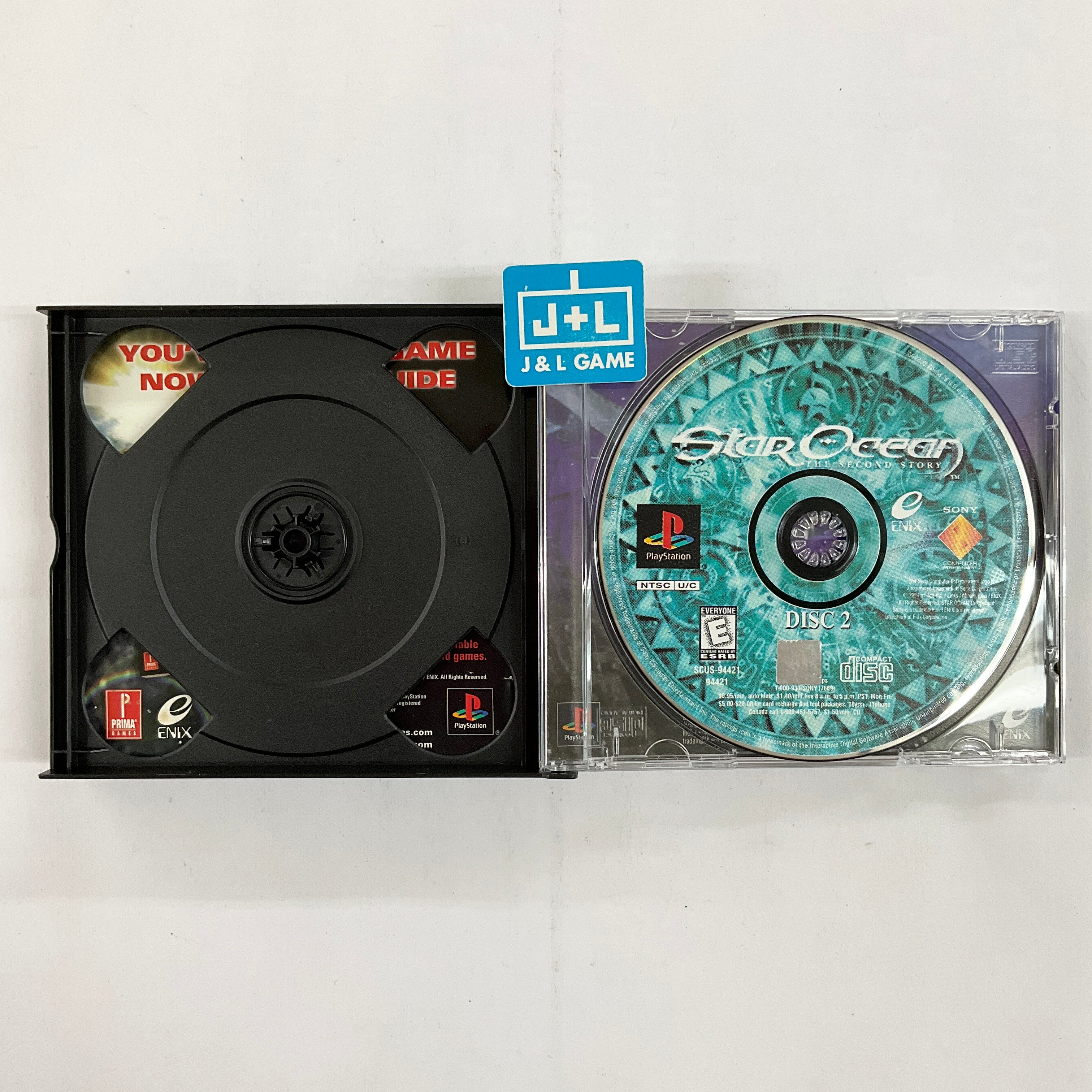 Star Ocean: The Second Story - (PS1) PlayStation 1 [Pre-Owned] Video Games Enix Corporation   