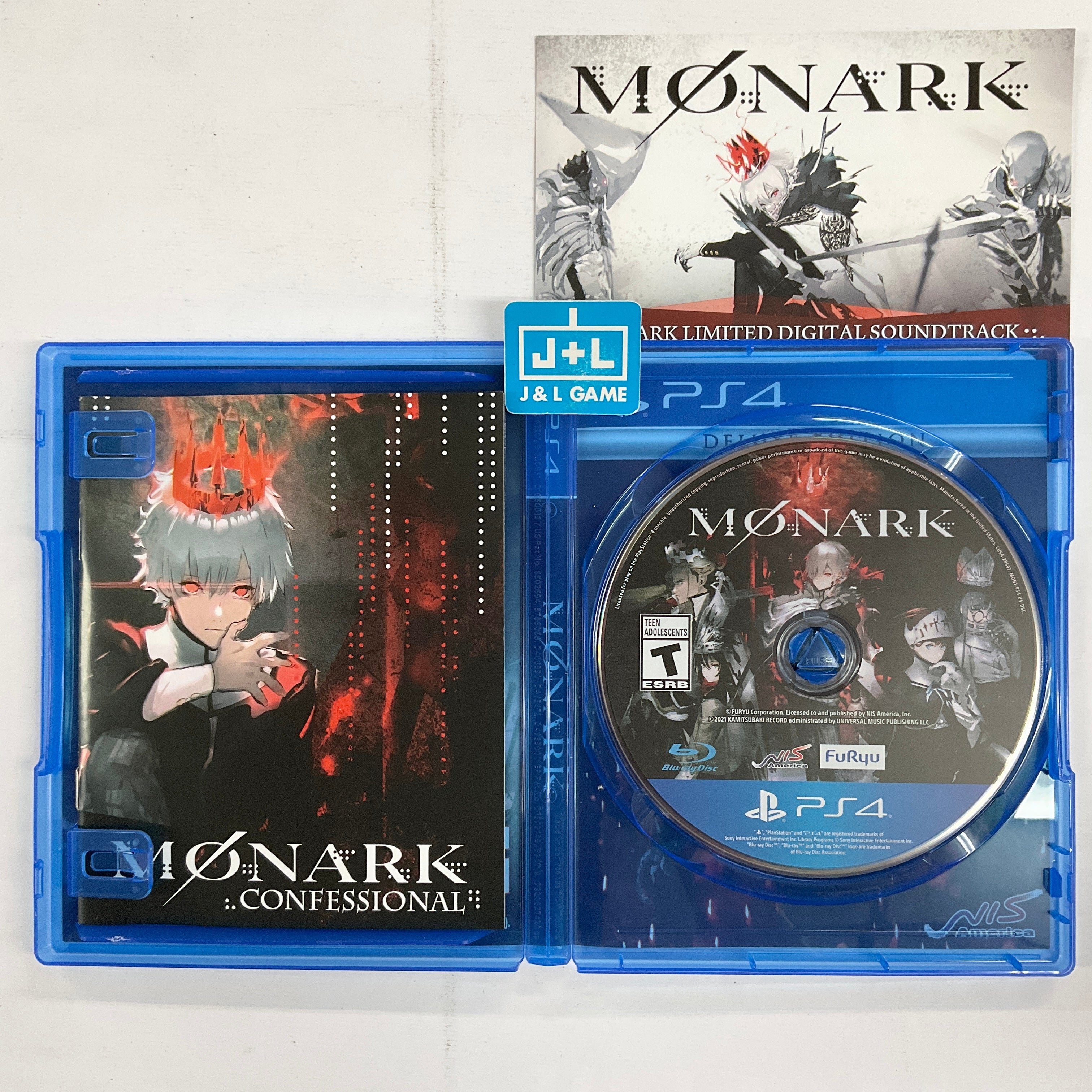 Monark: Deluxe Edition - (PS4) PlayStation 4 [UNBOXING] Video Games NIS America   