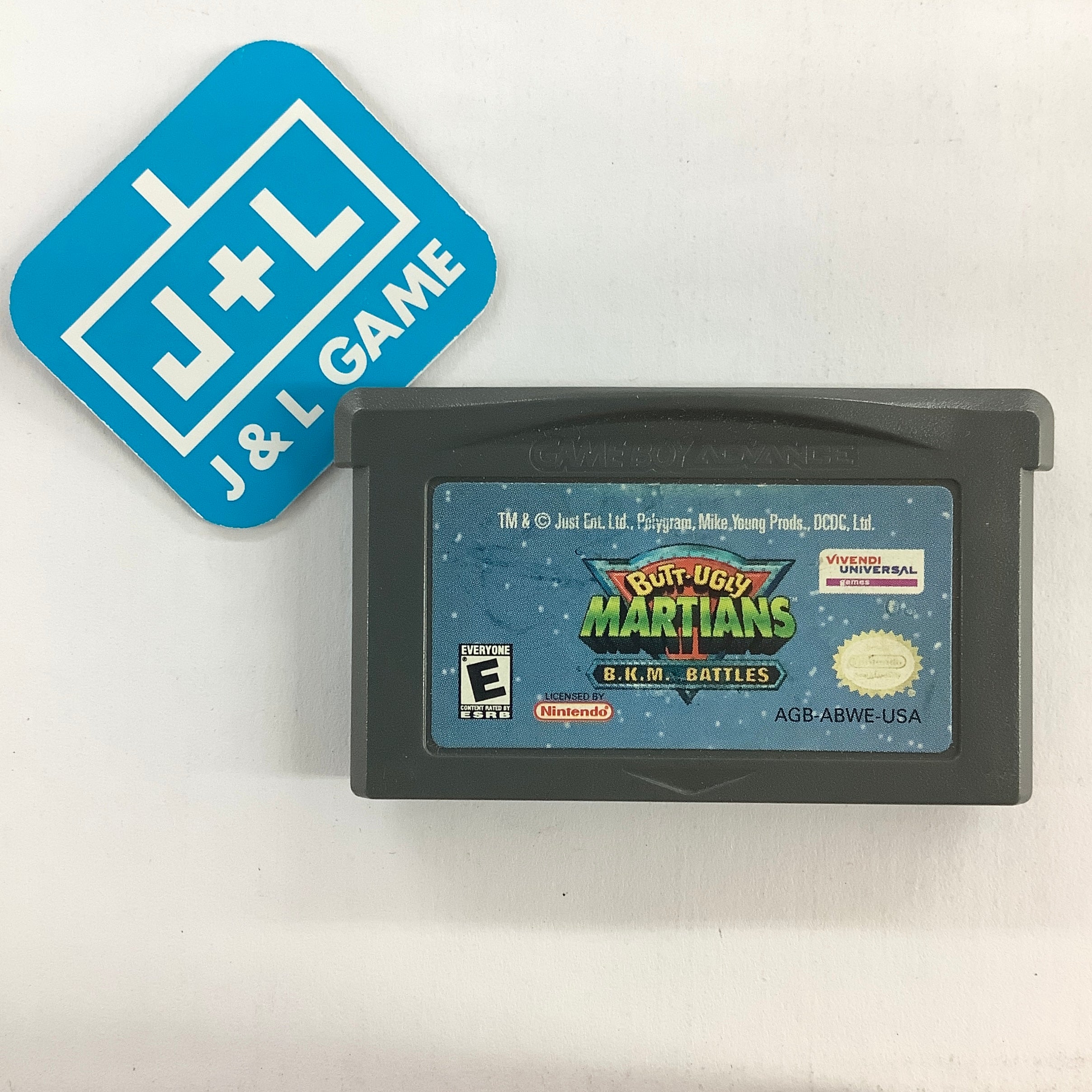 Butt Ugly Martians: B.K.M. Battles - (GBA) Game Boy Advance [Pre-Owned] Video Games VU Games   