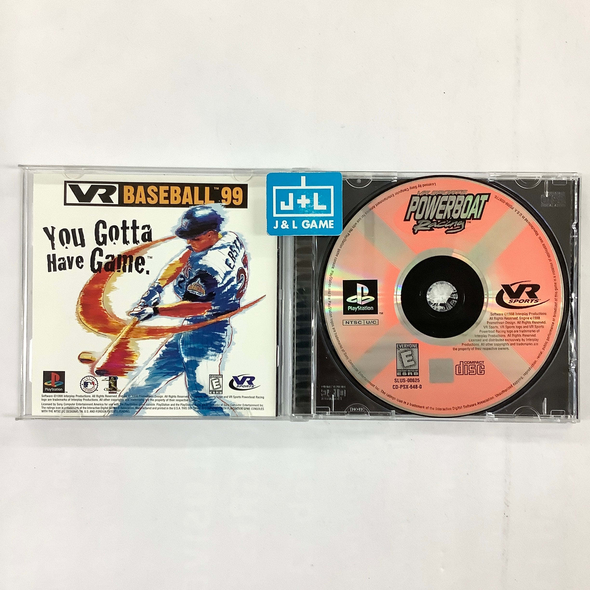 VR Sports Powerboat Racing - (PS1) PlayStation 1 [Pre-Owned] Video Games Interplay   