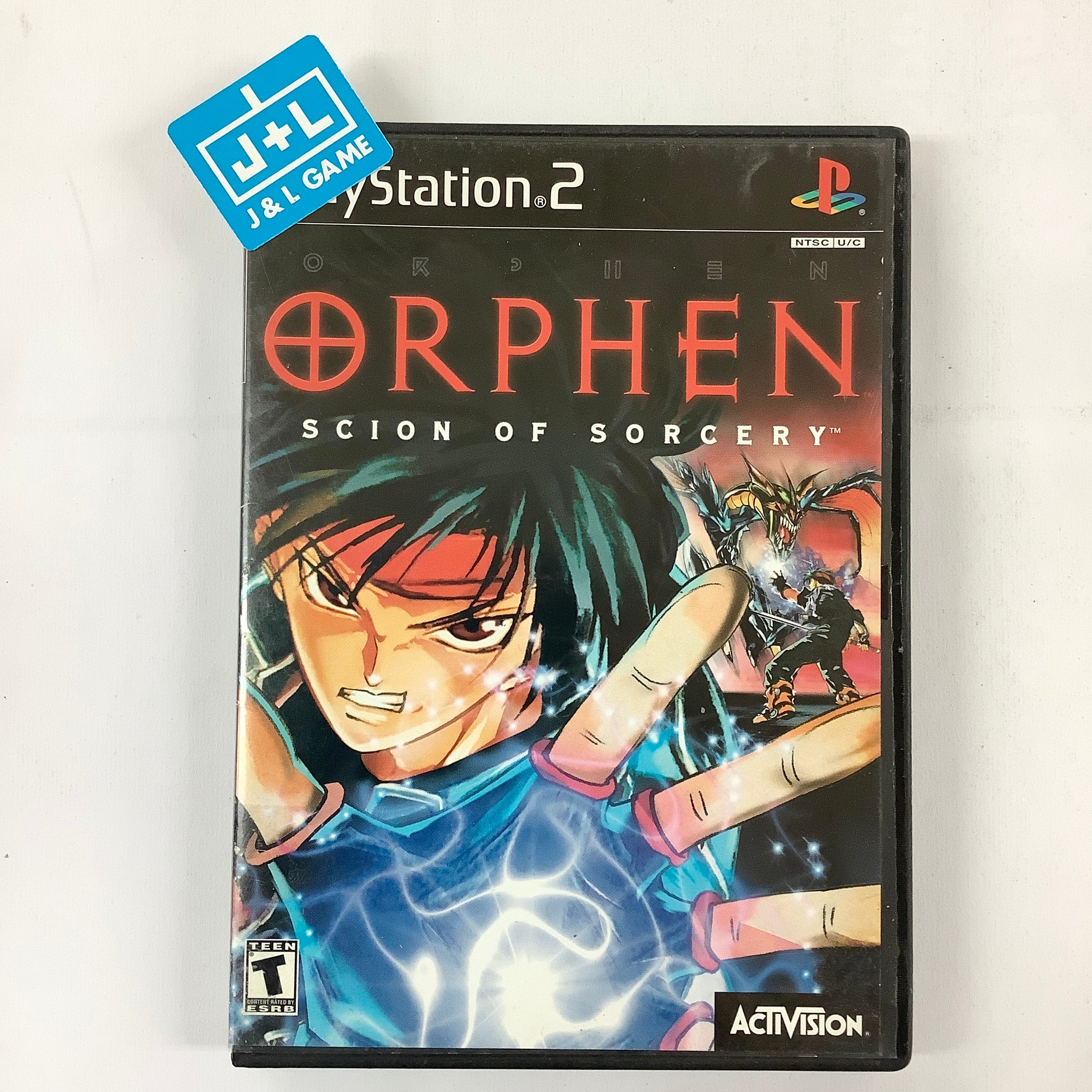 Orphen: Scion of Sorcery - (PS2) PlayStation 2 [Pre-Owned] Video Games Kadokawa   