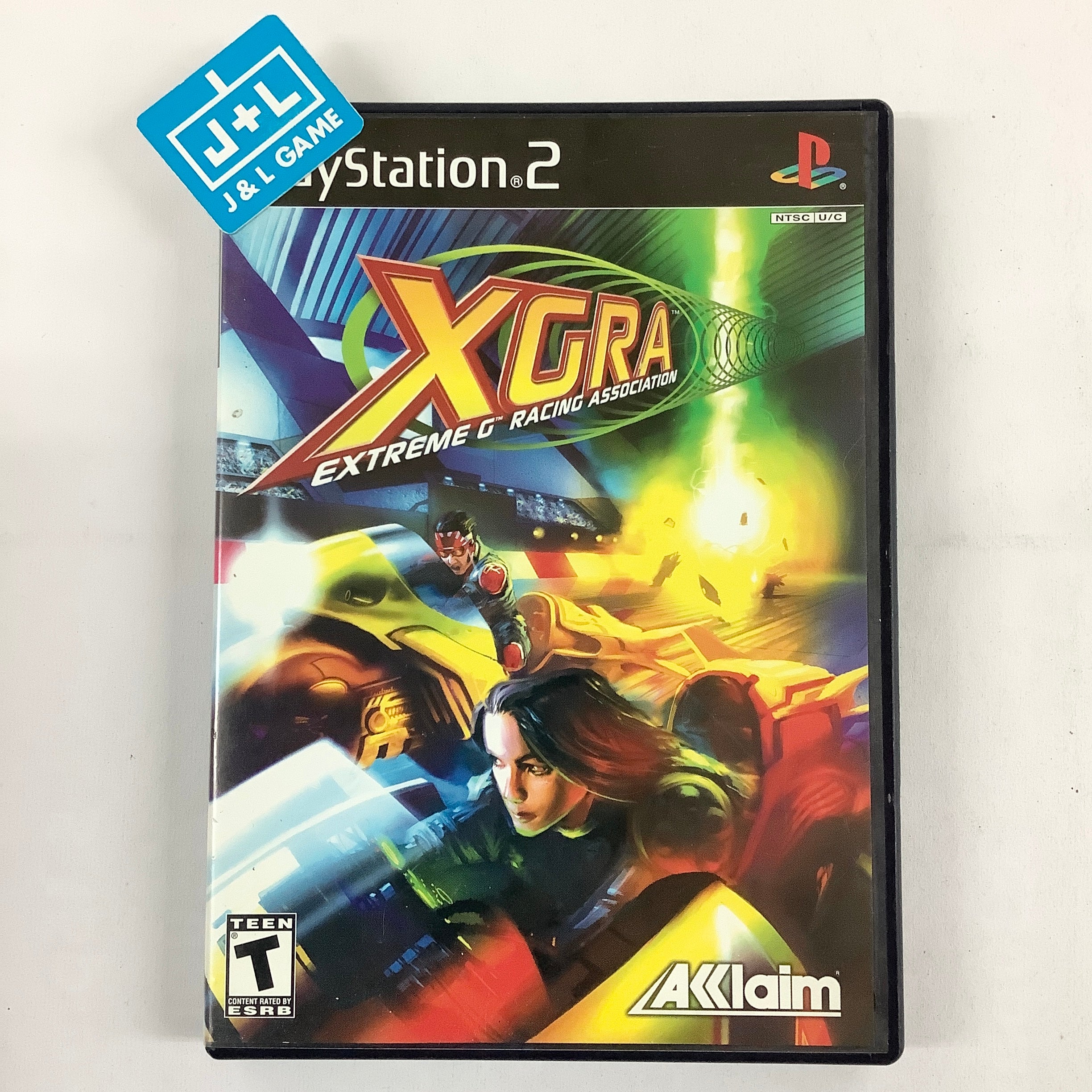 XGRA: Extreme-G Racing Association - (PS2) PlayStation 2 [Pre-Owned] Video Games Acclaim   