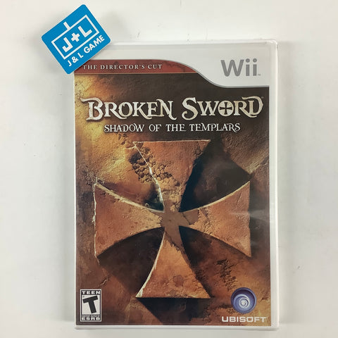 Broken Sword: Shadow of the Templars (The Director's Cut) - Nintendo Wii Video Games Ubisoft   