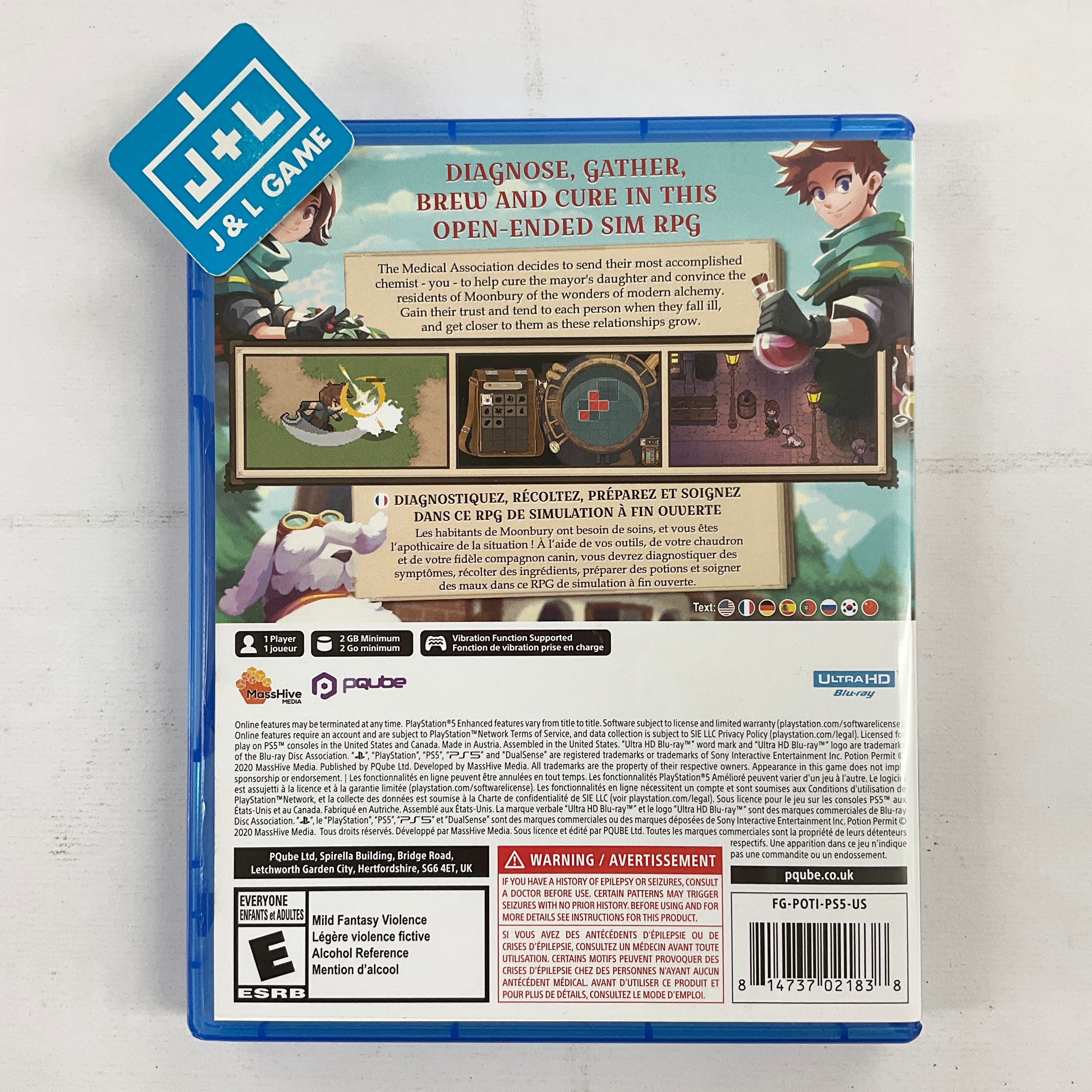 Potion Permit - (PS5) PlayStation 5 [UNBOXING] Video Games PQube   